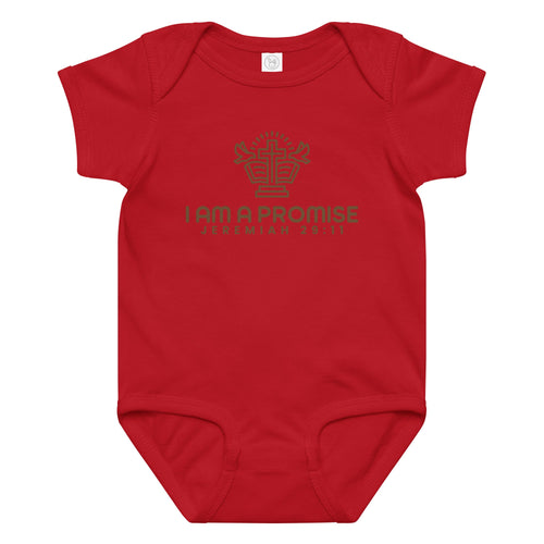 Baby jersey bodysuit - His World For Us