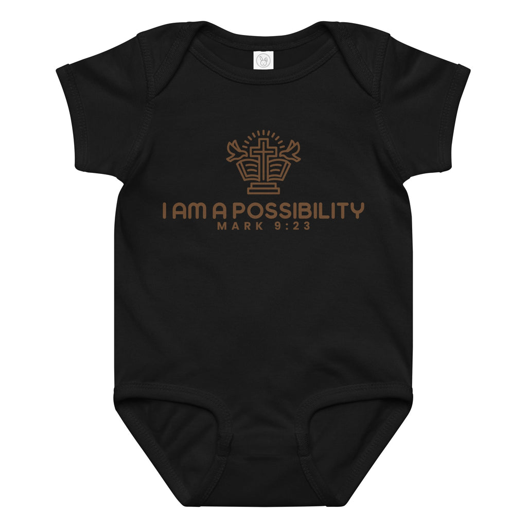 Baby jersey bodysuit - His World For Us