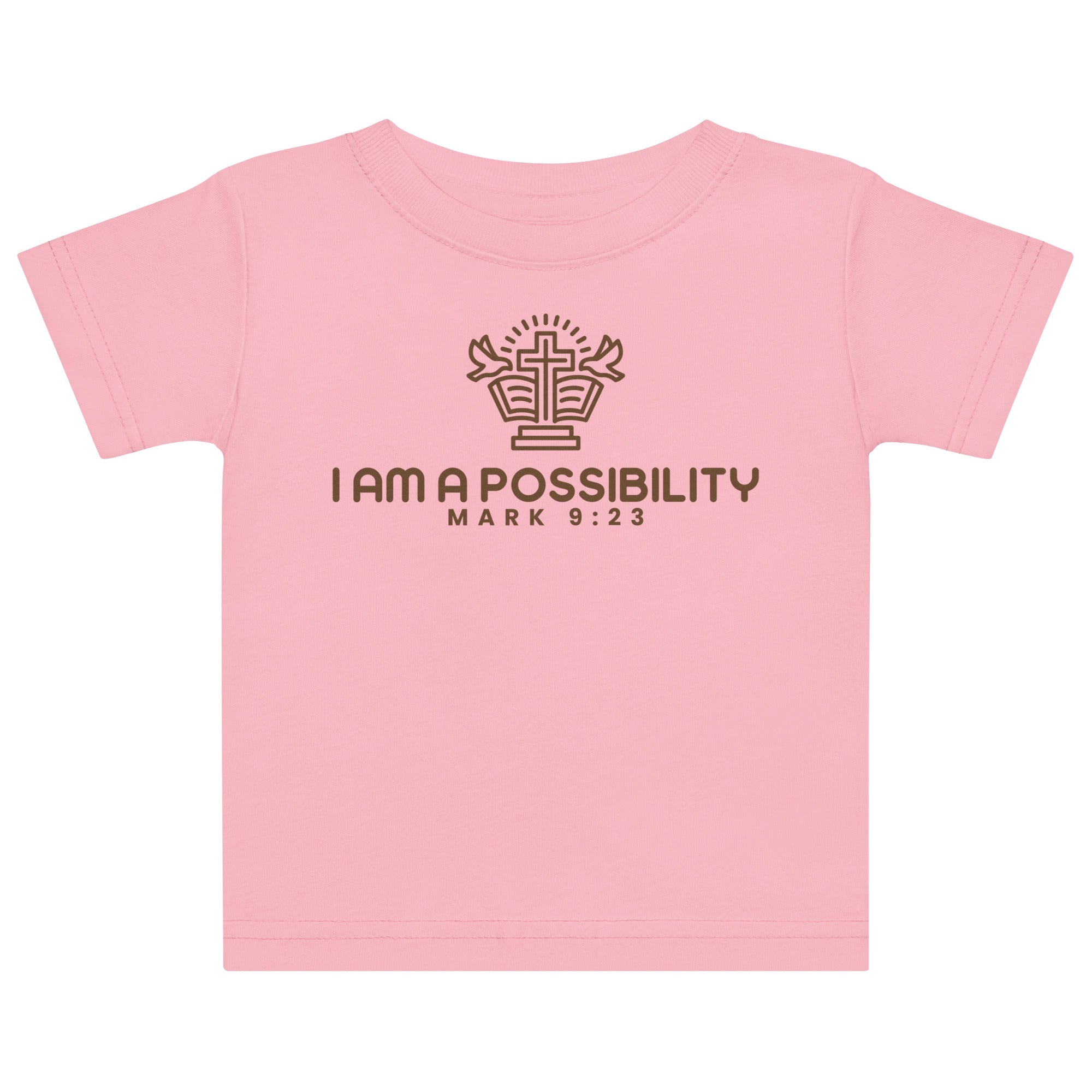 Baby jersey t-shirt - His World For Us