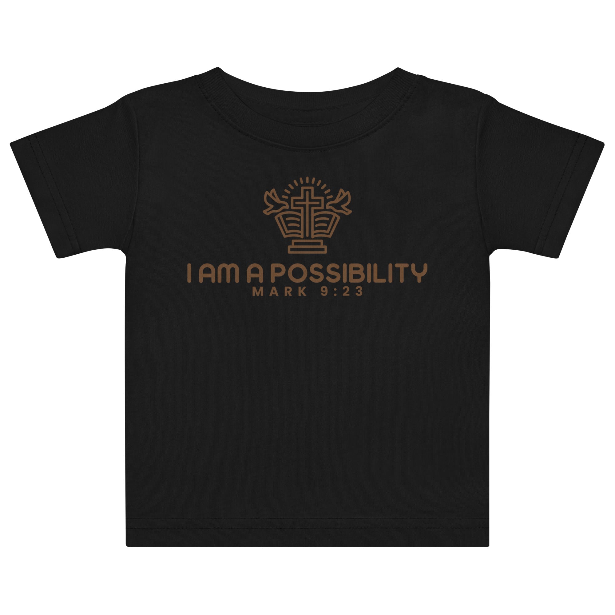 Baby jersey t-shirt - His World For Us
