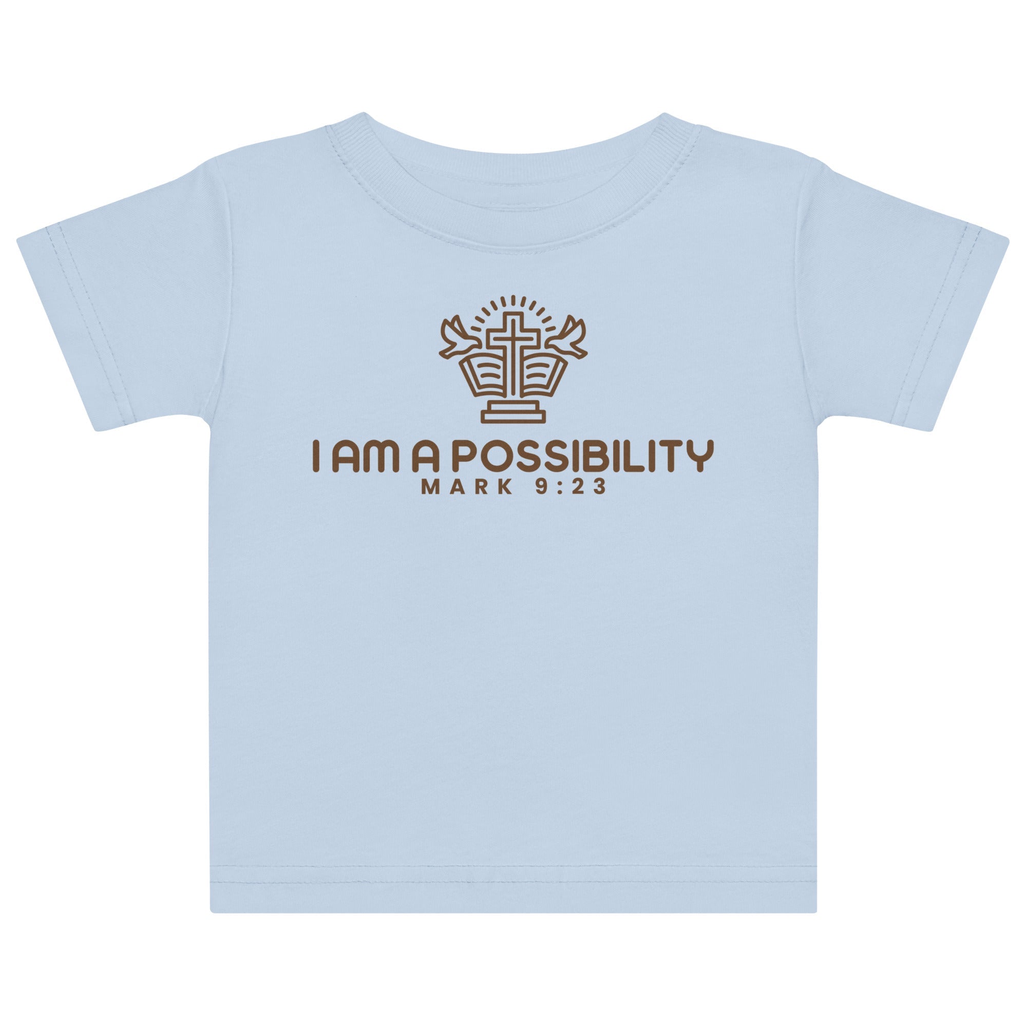 Baby jersey t-shirt - His World For Us