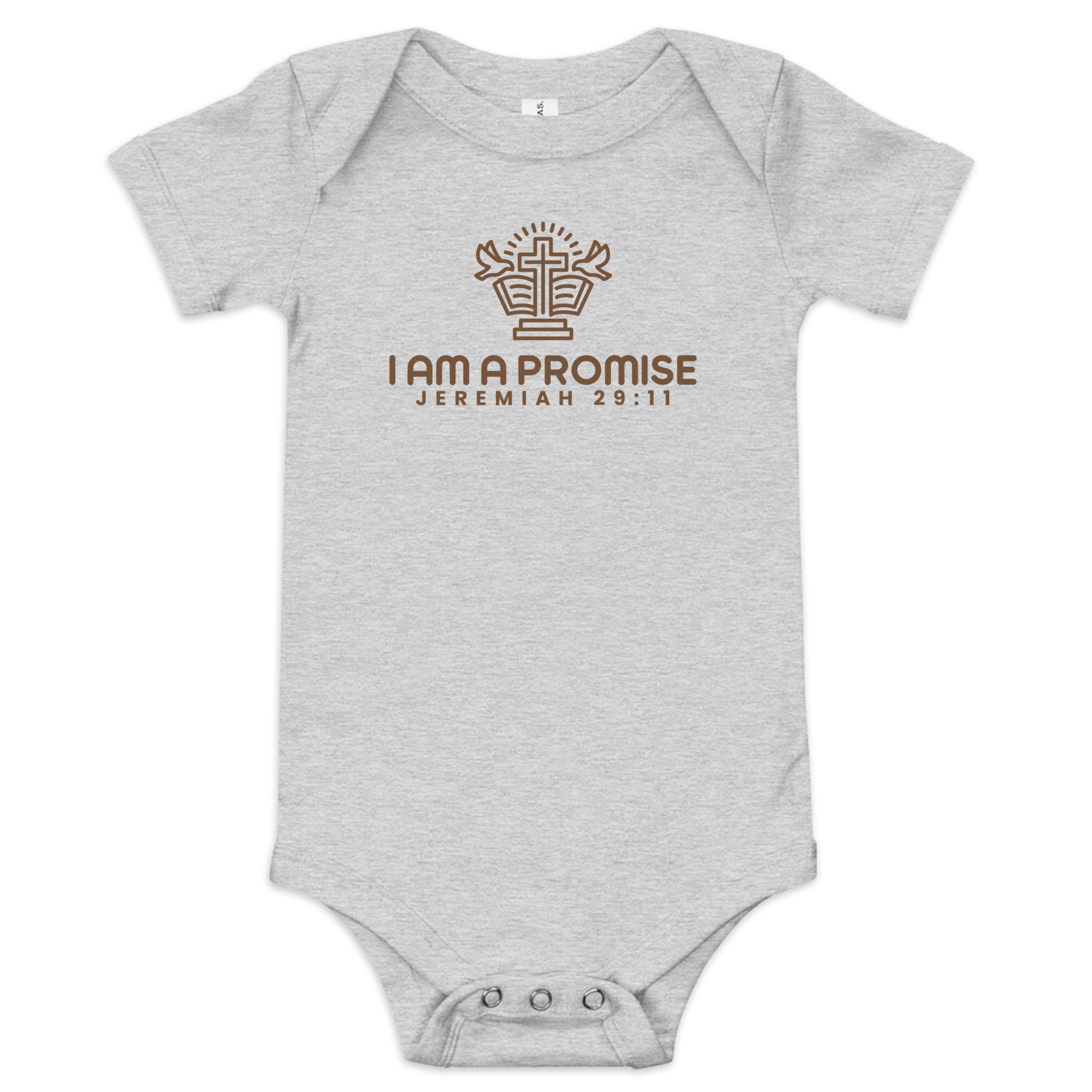 Baby short sleeve one piece - His World For Us