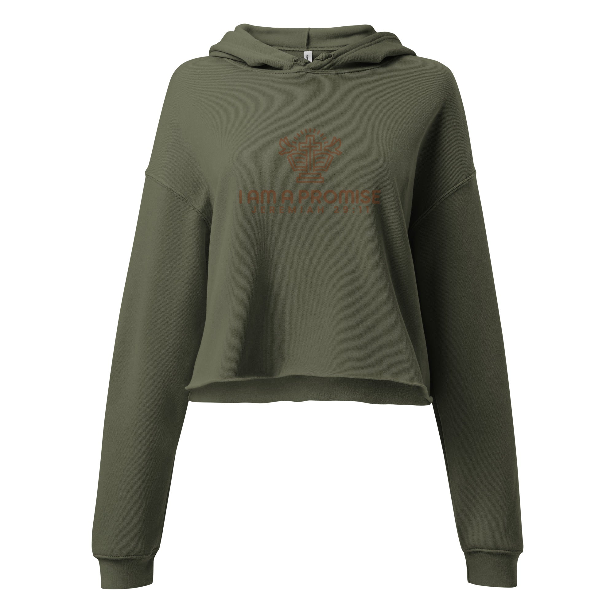 Crop Hoodie - His World For Us