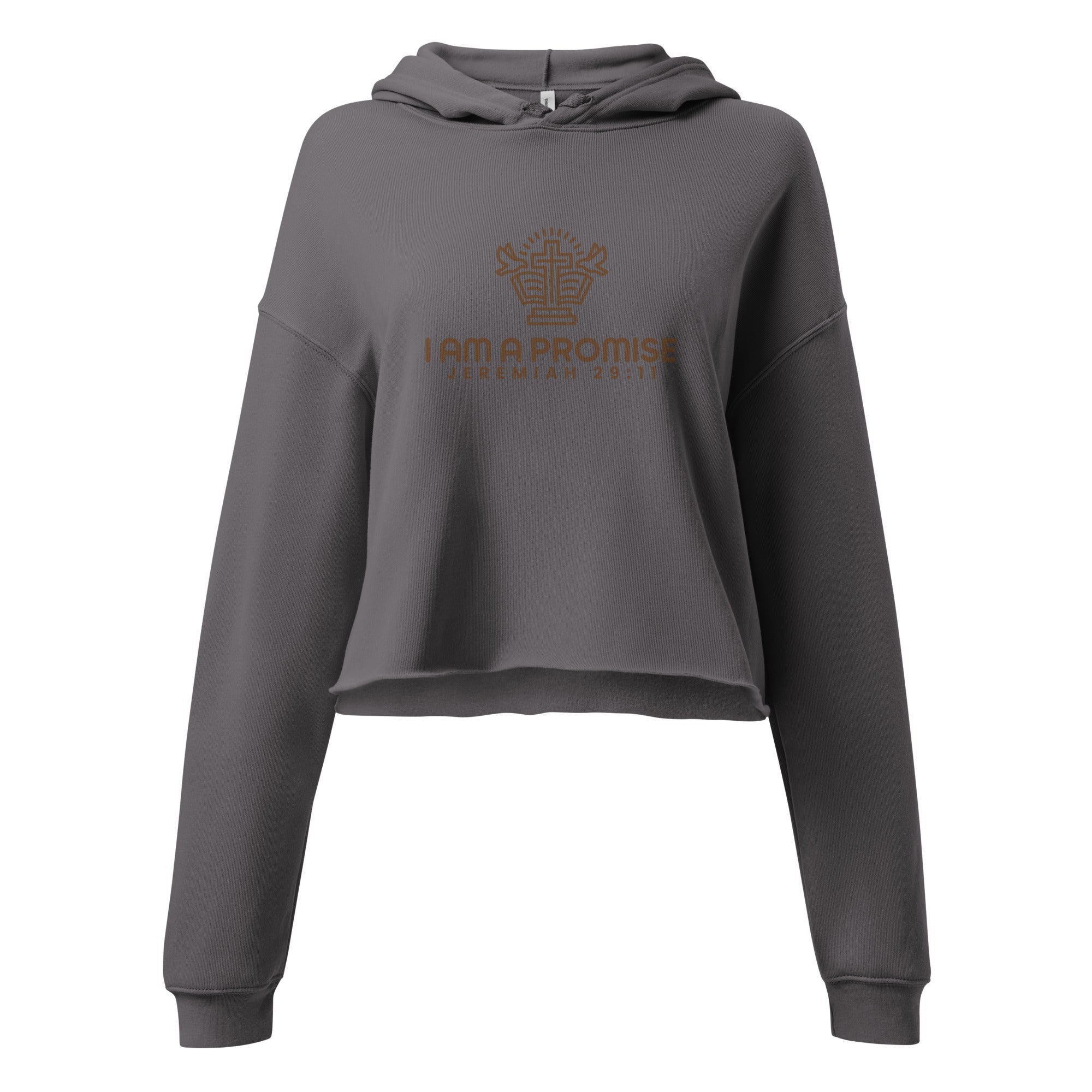 Crop Hoodie - His World For Us