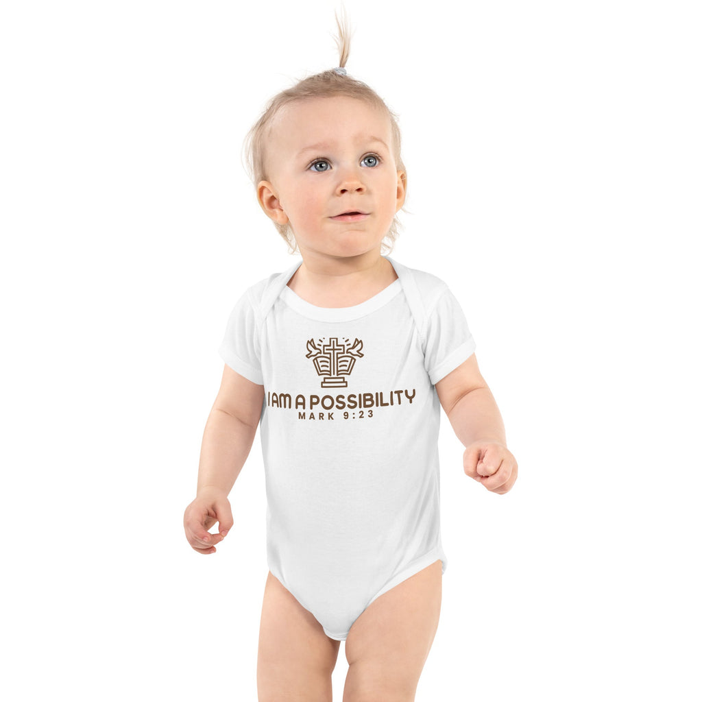 Infant Cotton Bodysuit - His World For Us