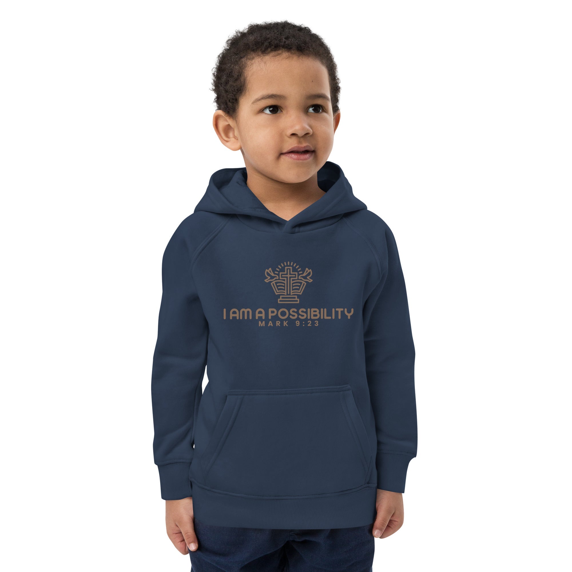 Kids eco hoodie - His World For Us