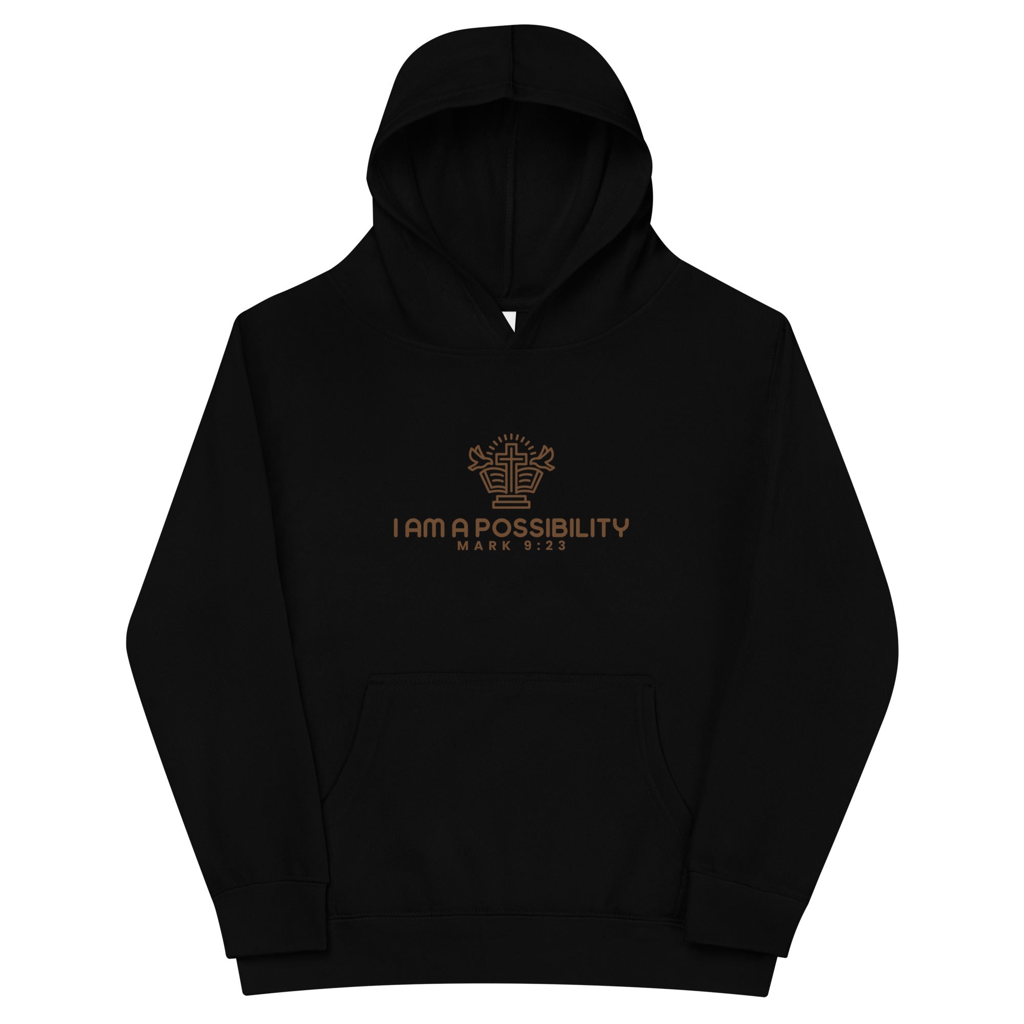 Kids fleece hoodie - His World For Us