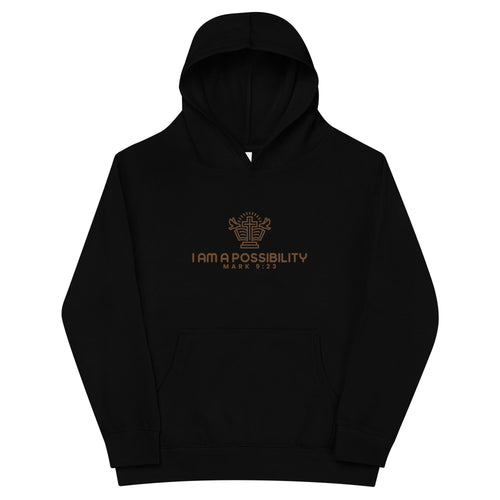 Kids fleece hoodie - His World For Us