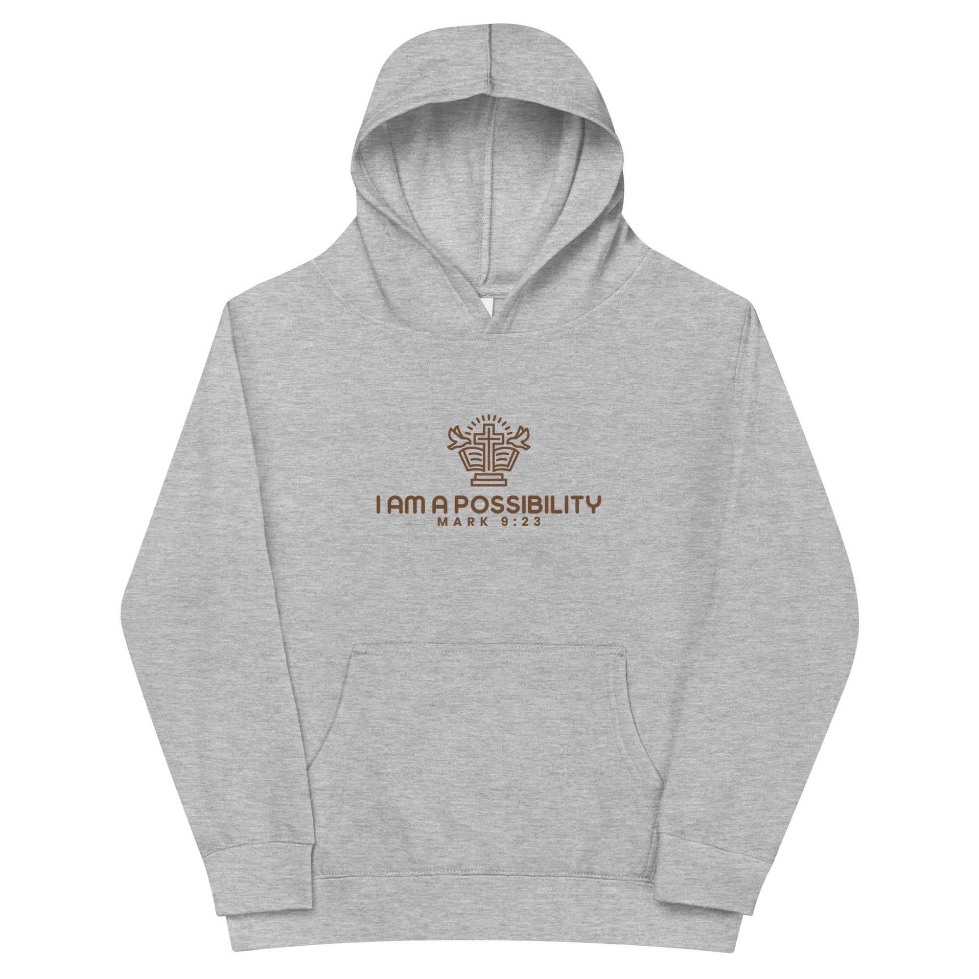 Kids fleece hoodie - His World For Us