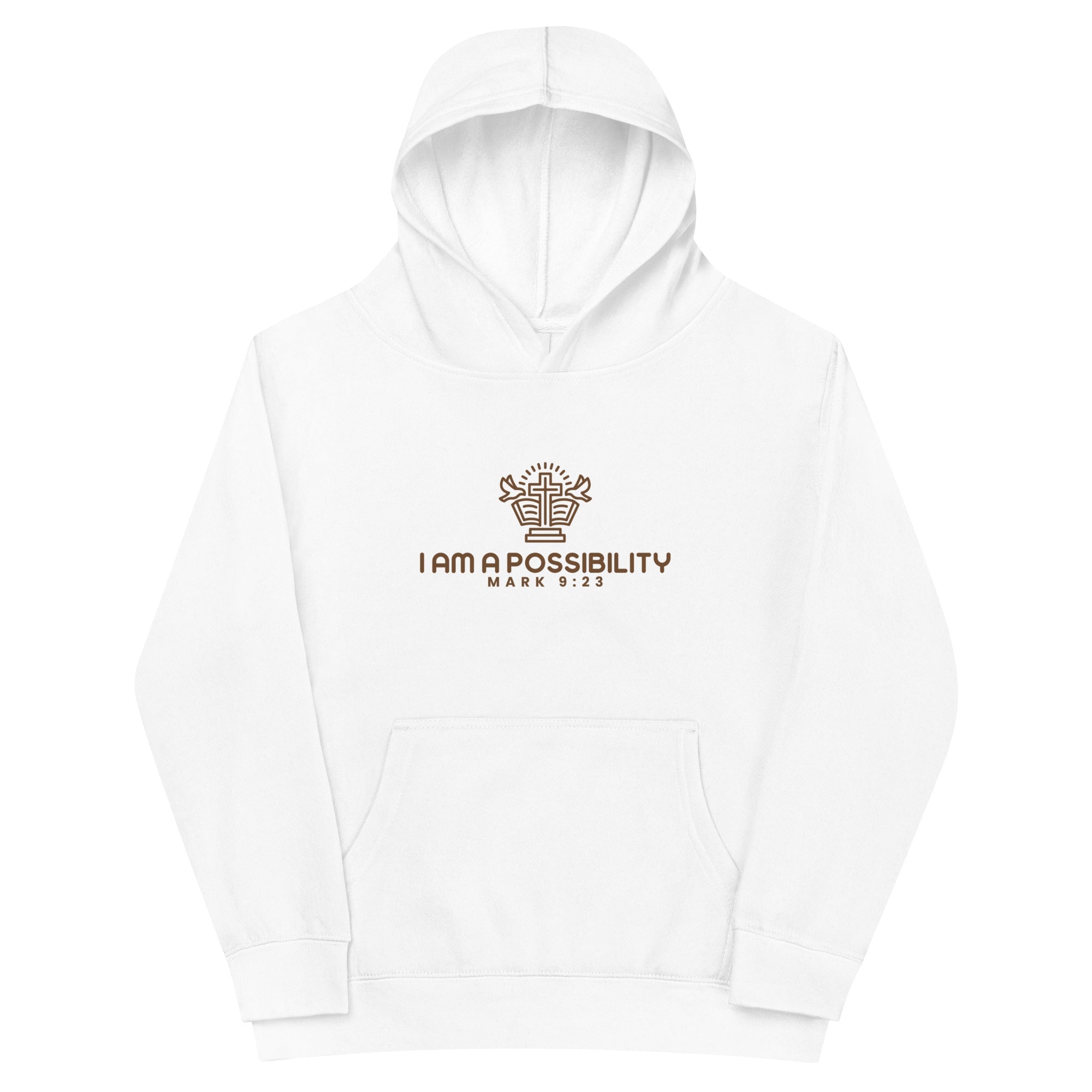Kids fleece hoodie - His World For Us