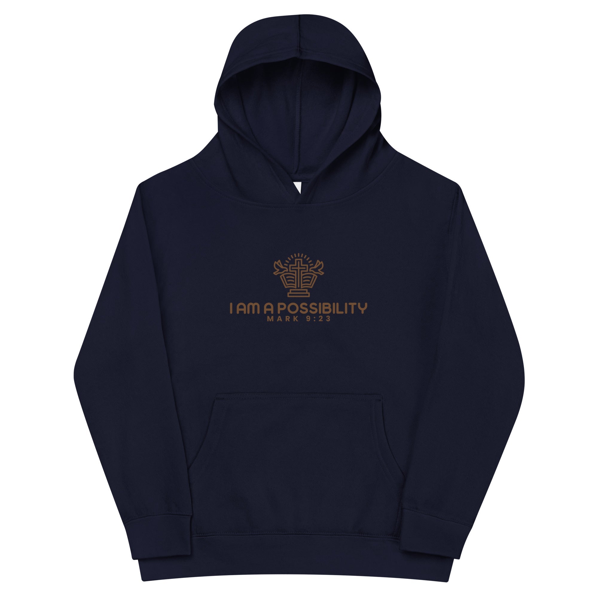 Kids fleece hoodie - His World For Us