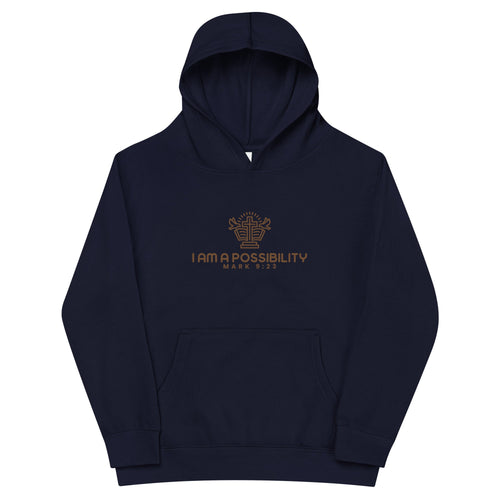Kids fleece hoodie - His World For Us