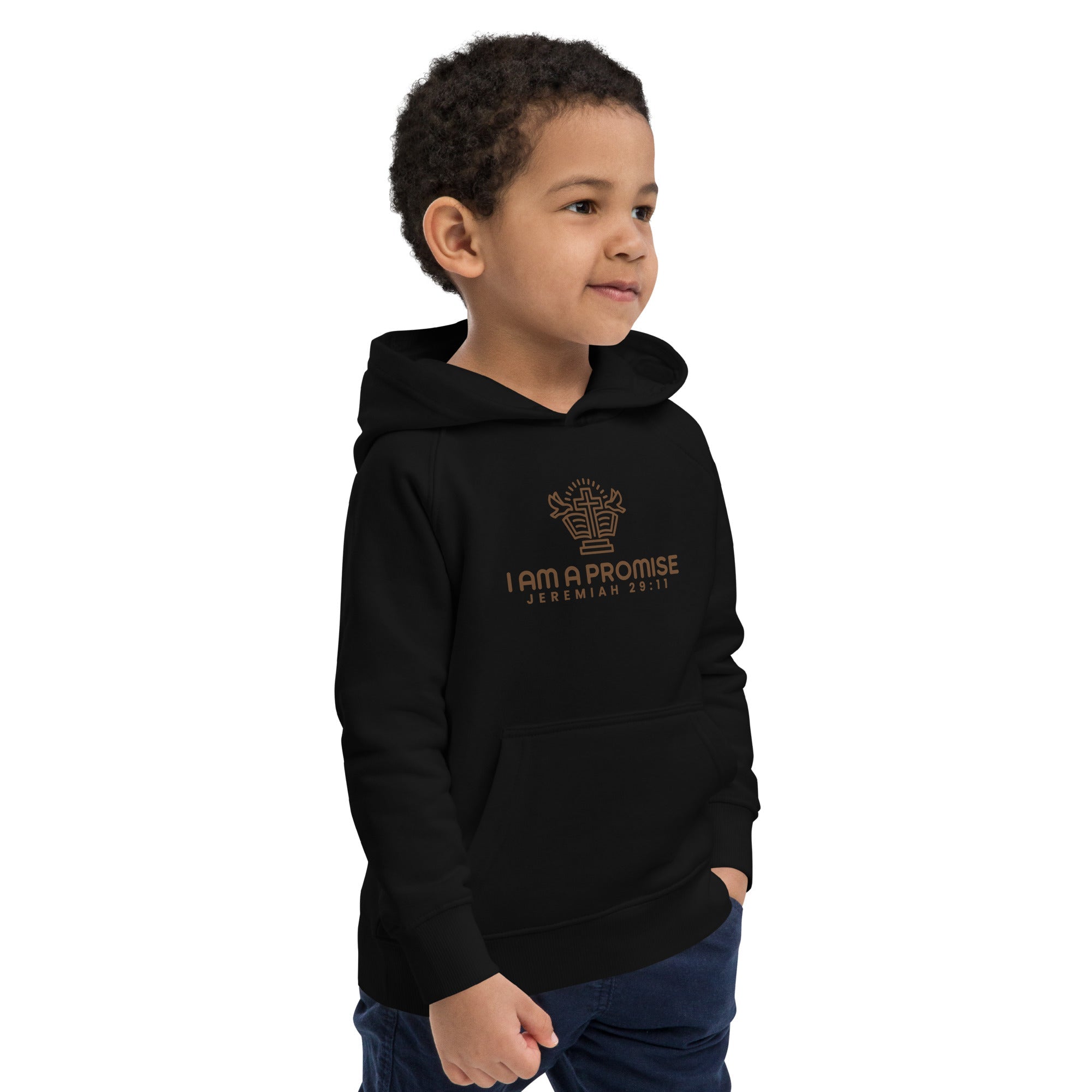 Kids Organic Cotton Hoodie - His World For Us