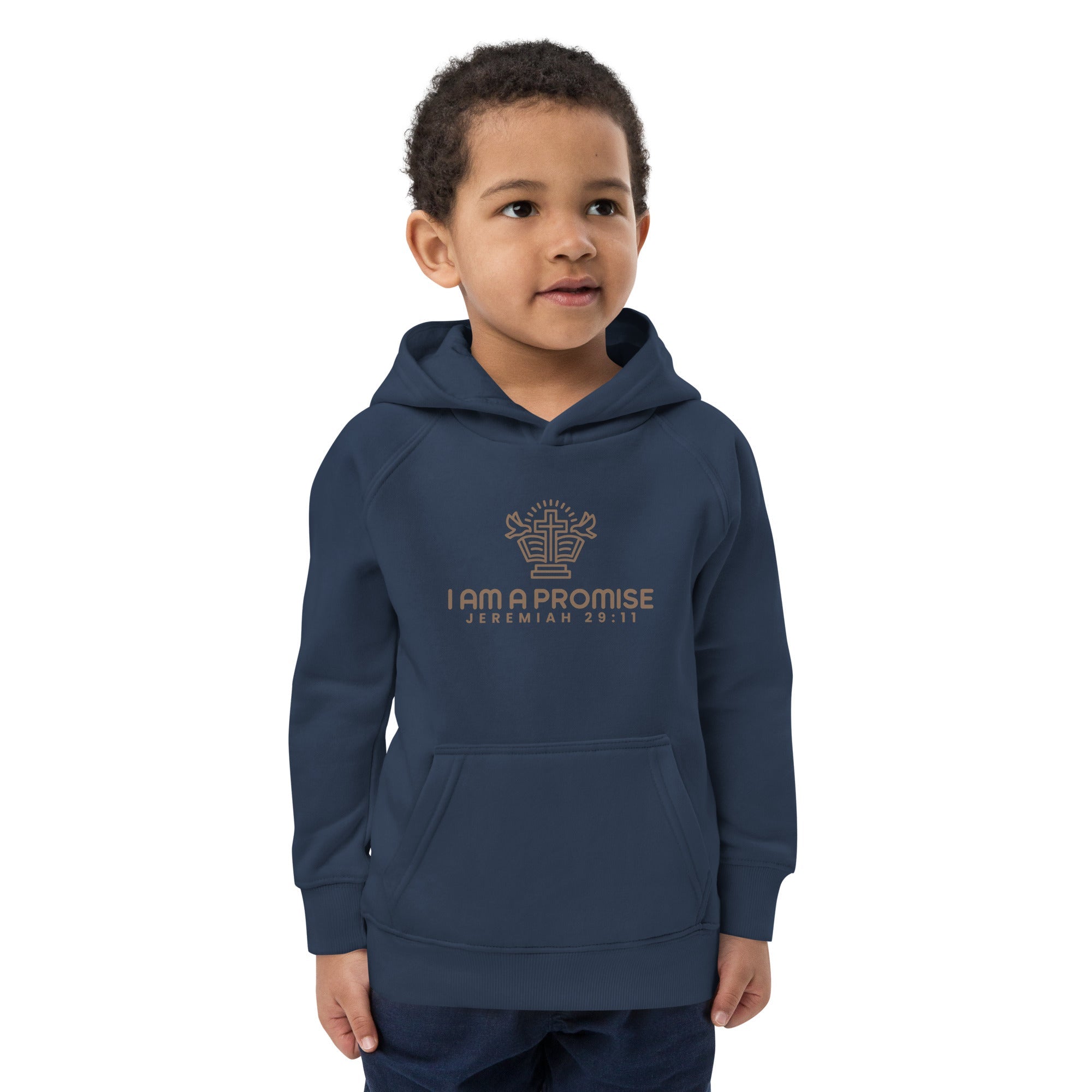Kids Organic Cotton Hoodie - His World For Us