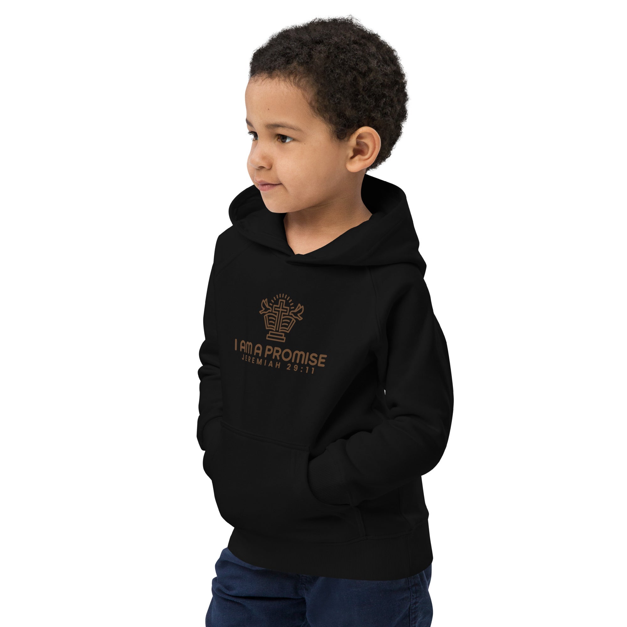 Kids Organic Cotton Hoodie - His World For Us