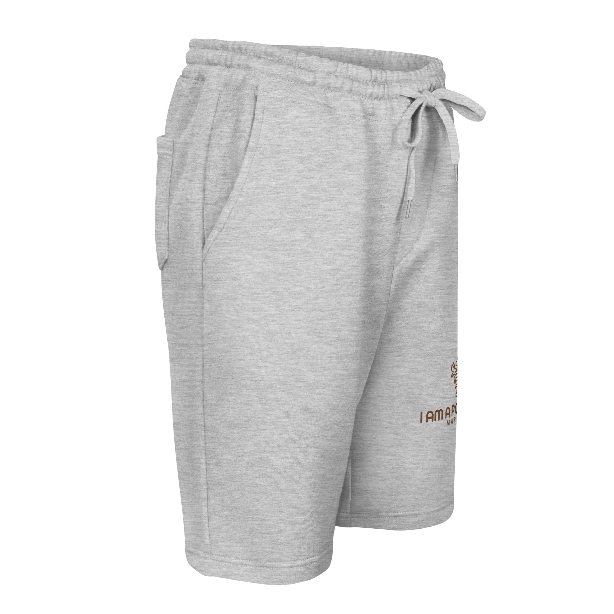Men's Fleece Shorts for Everyday Wear - I Am a Possibility - His World For Us