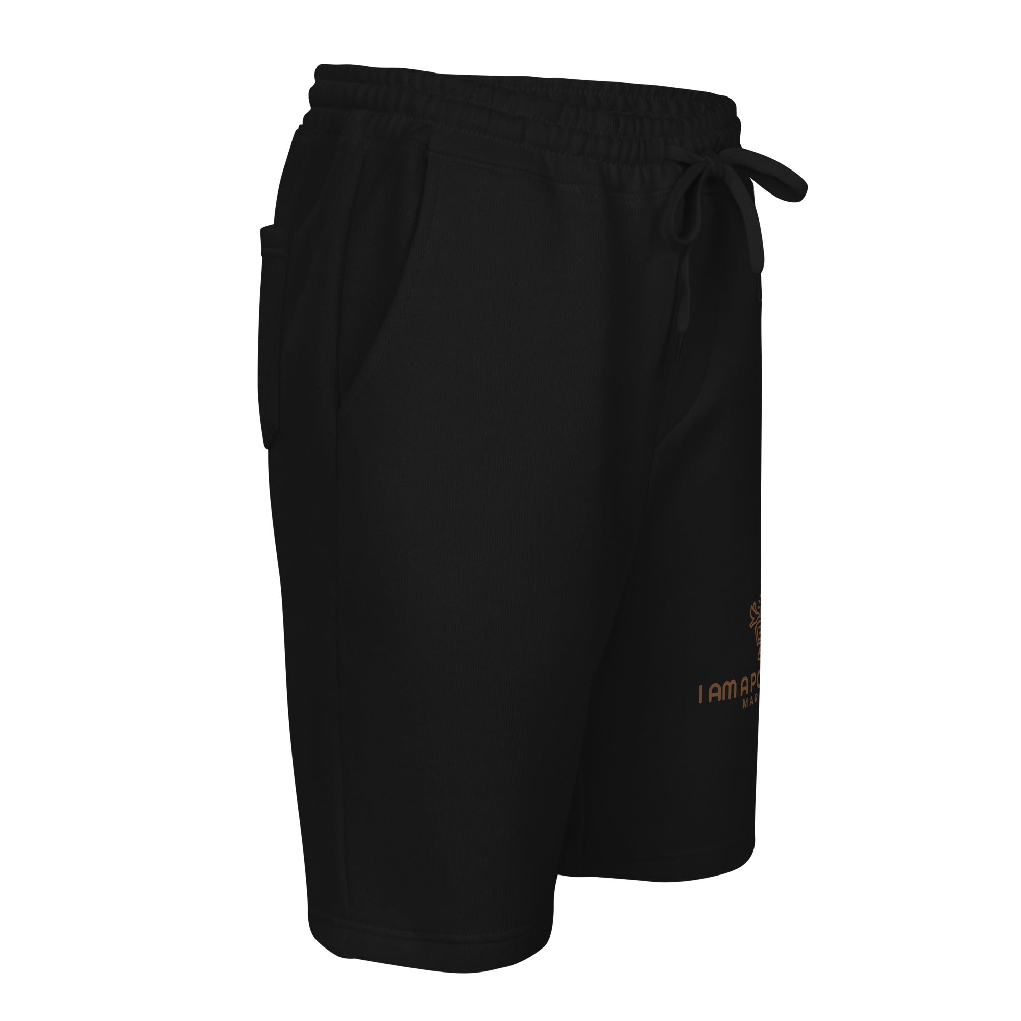 Men's Fleece Shorts for Everyday Wear - I Am a Possibility - His World For Us