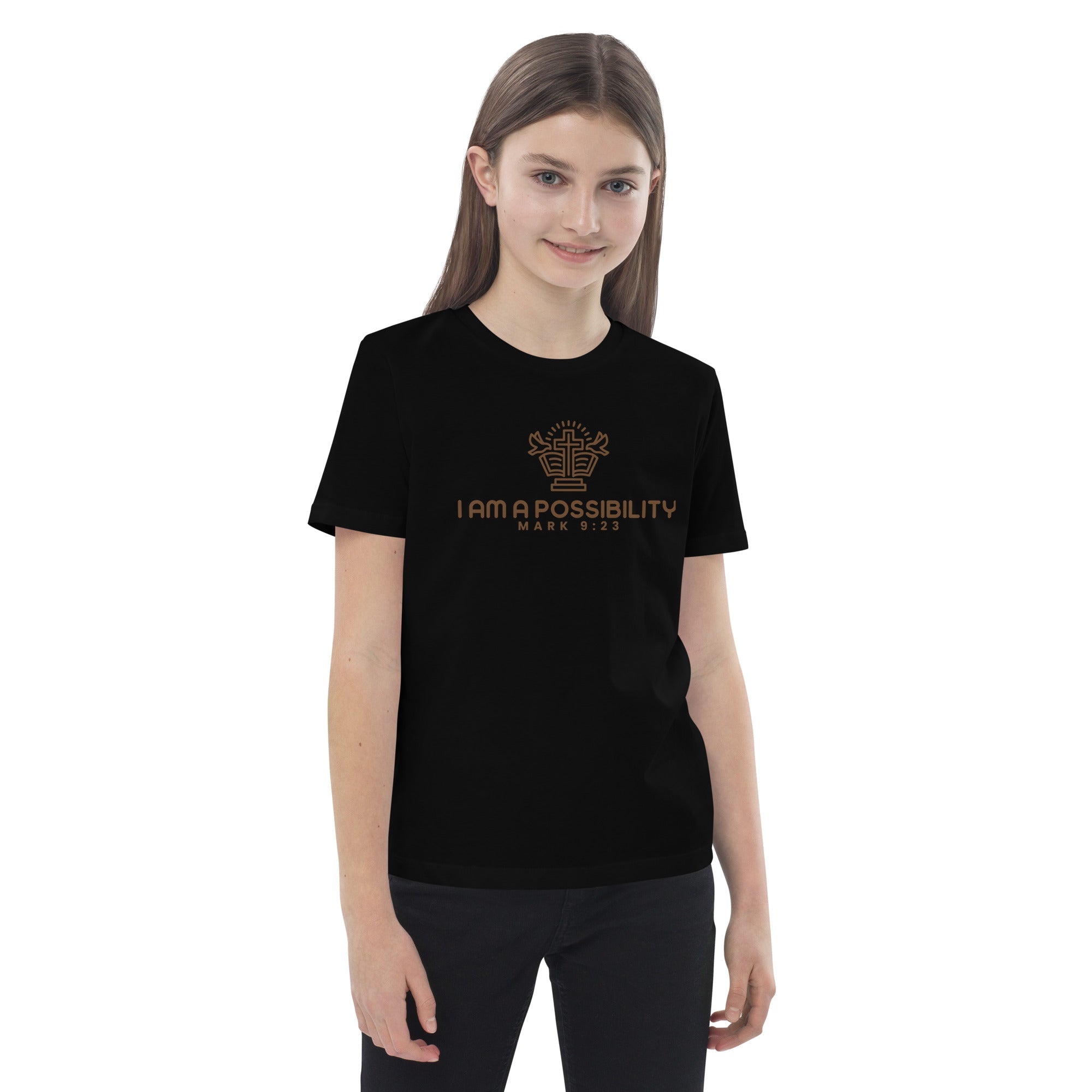 Organic Cotton Kids T-Shirt – Short Sleeve - His World For Us
