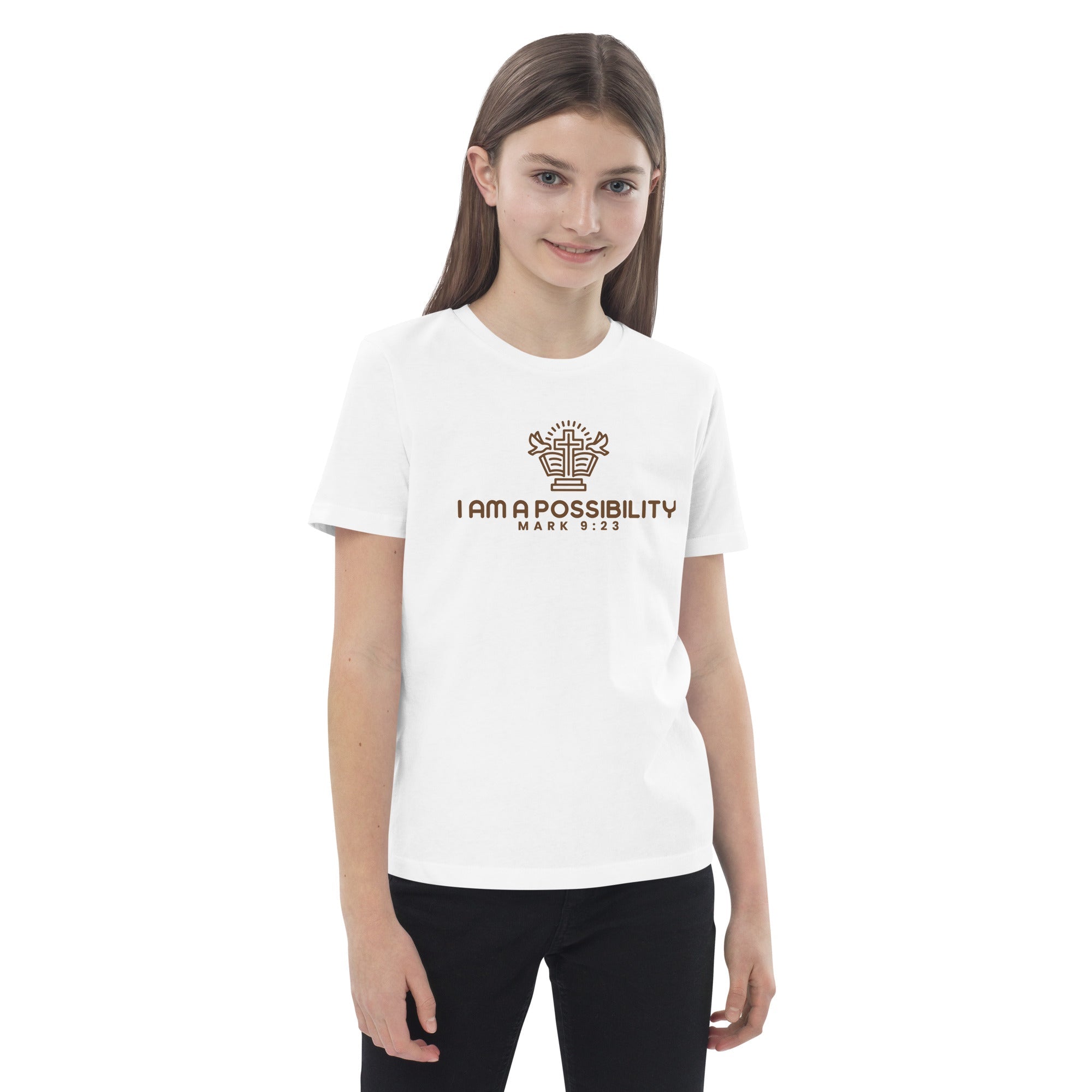 Organic Cotton Kids T-Shirt – Short Sleeve - His World For Us