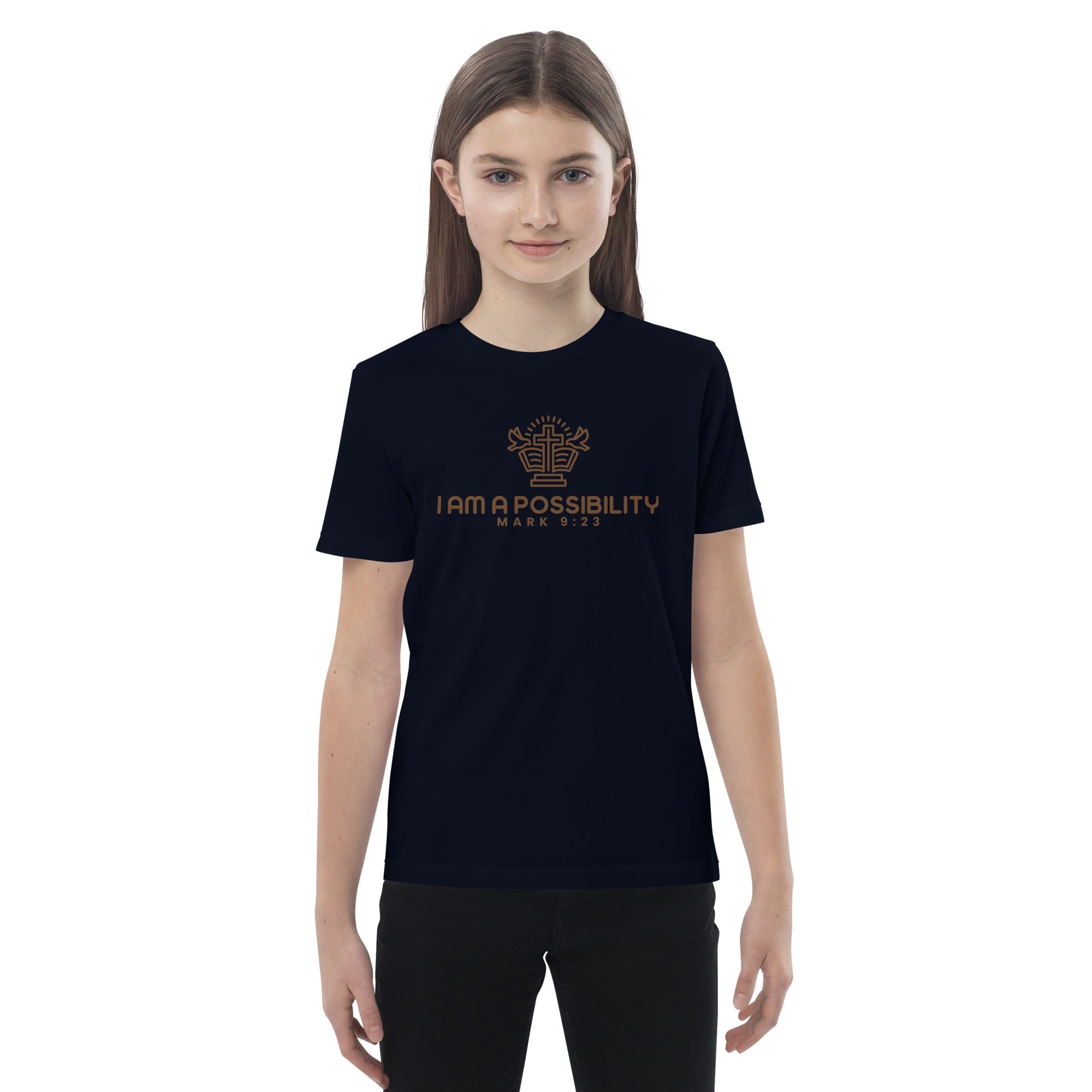 Organic Cotton Kids T-Shirt – Short Sleeve - His World For Us