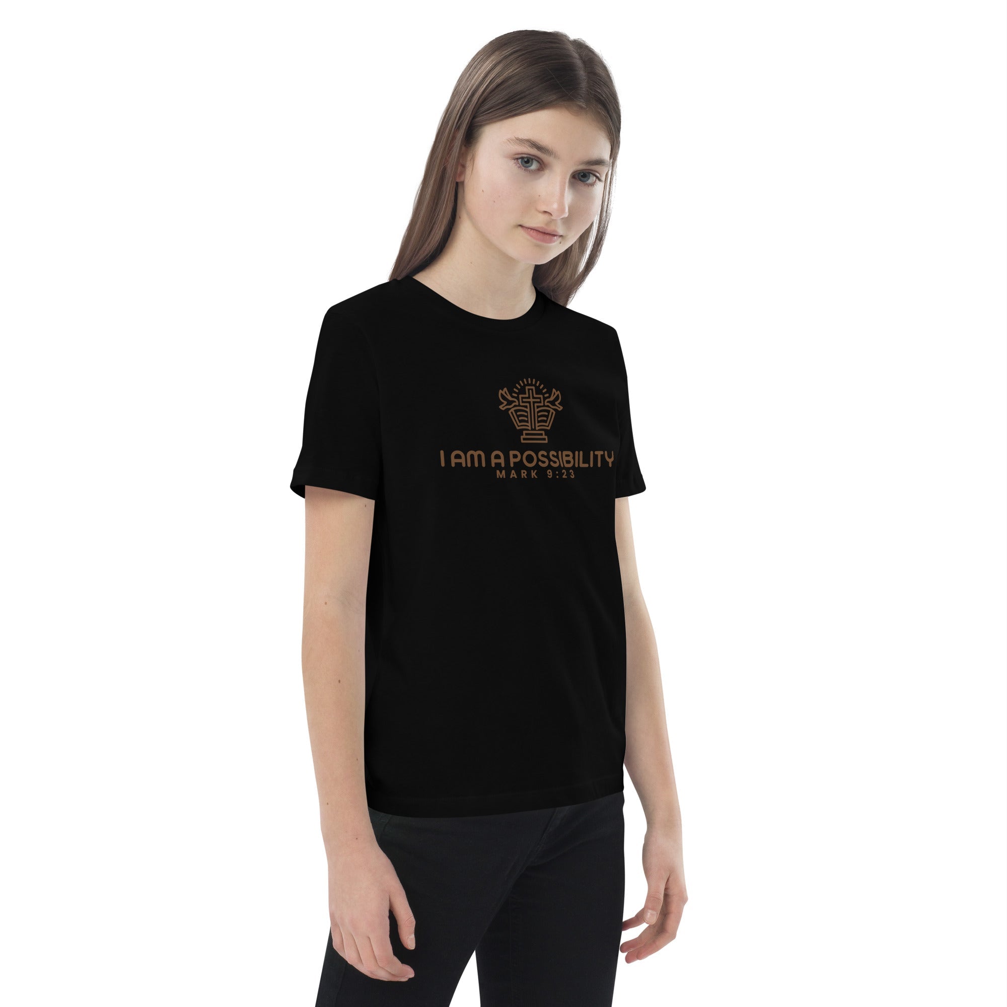Organic Cotton Kids T-Shirt – Short Sleeve - His World For Us