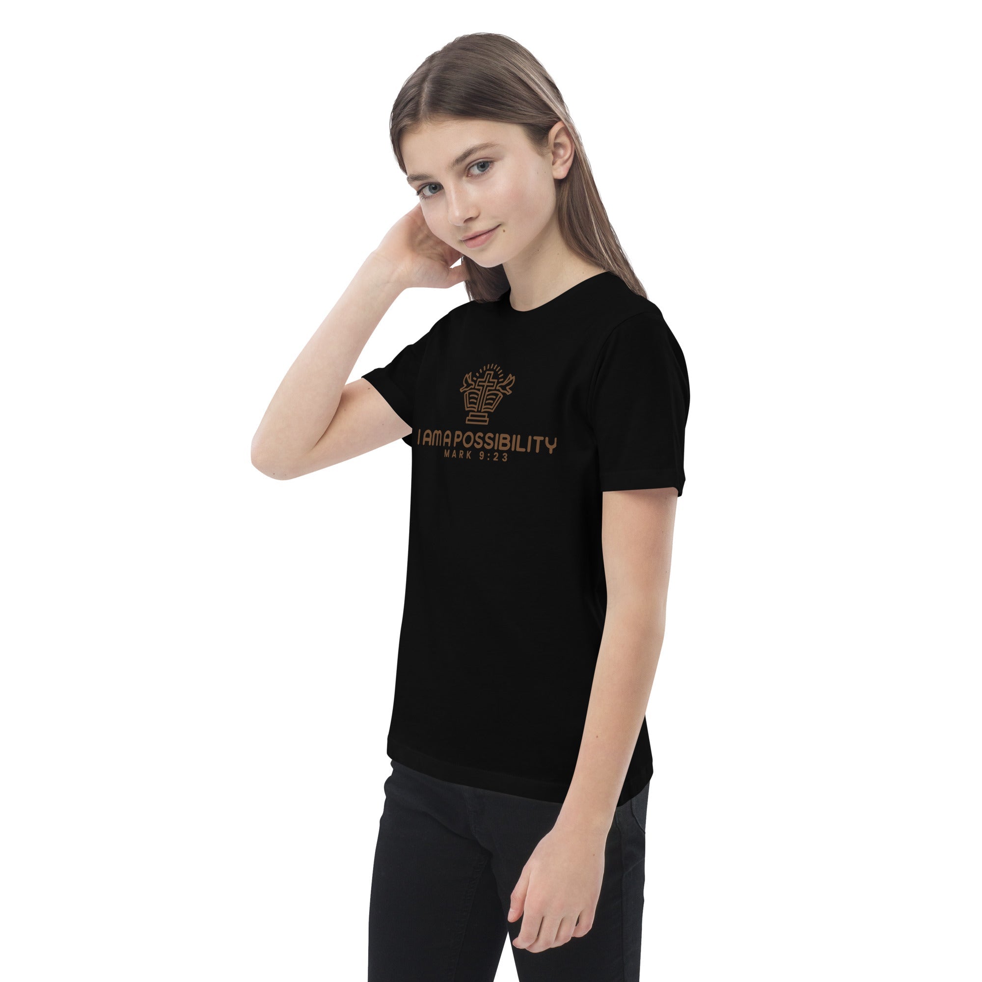 Organic Cotton Kids T-Shirt – Short Sleeve - His World For Us