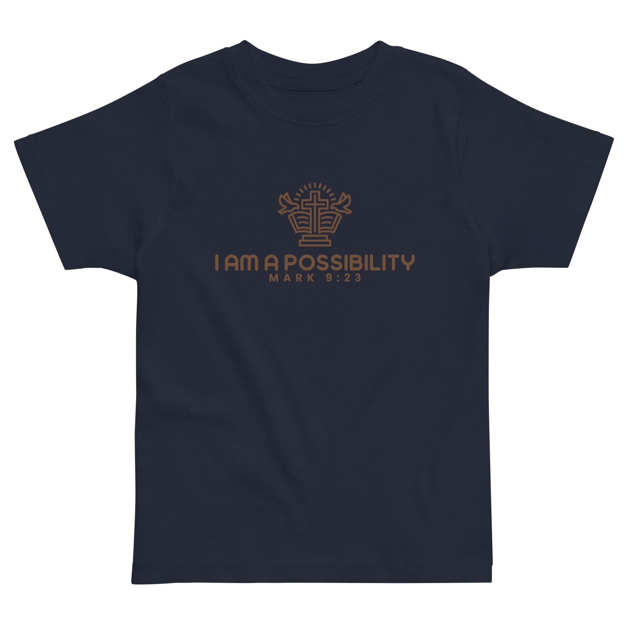 Toddler jersey t-shirt - His World For Us