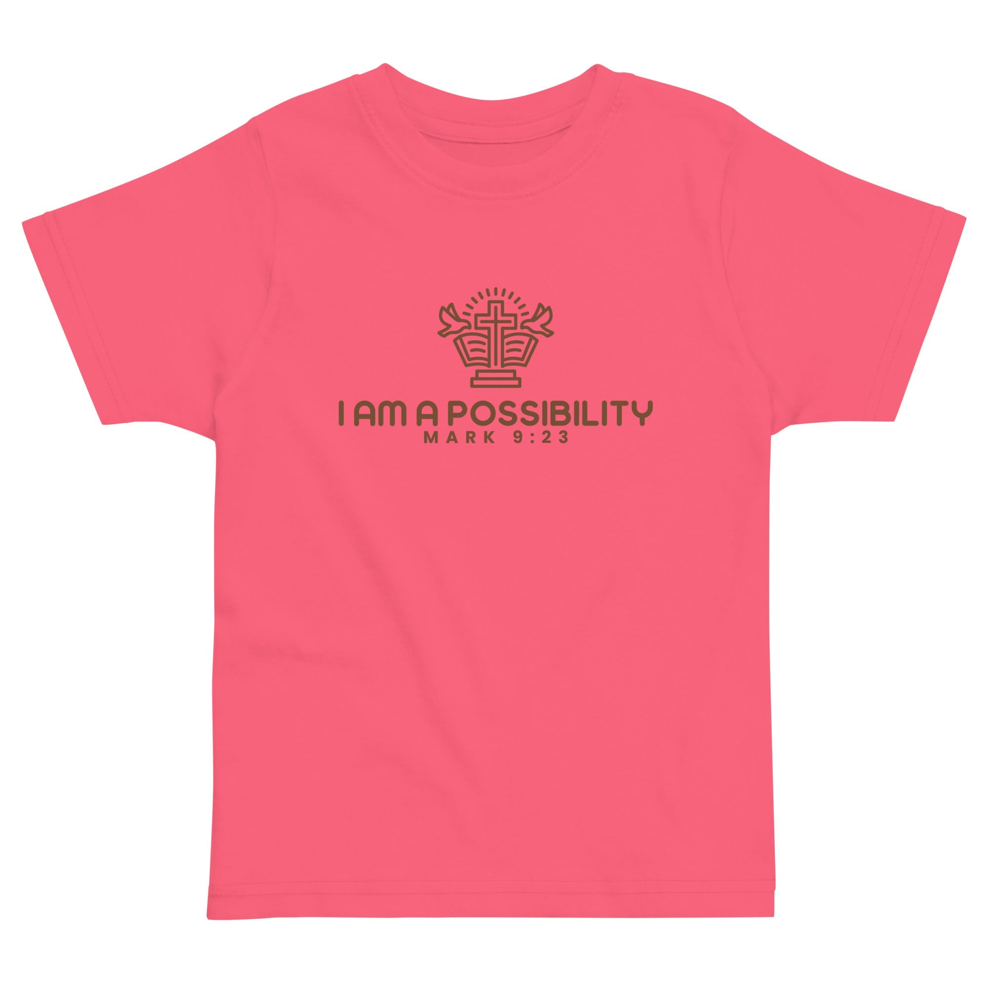 Toddler jersey t-shirt - His World For Us