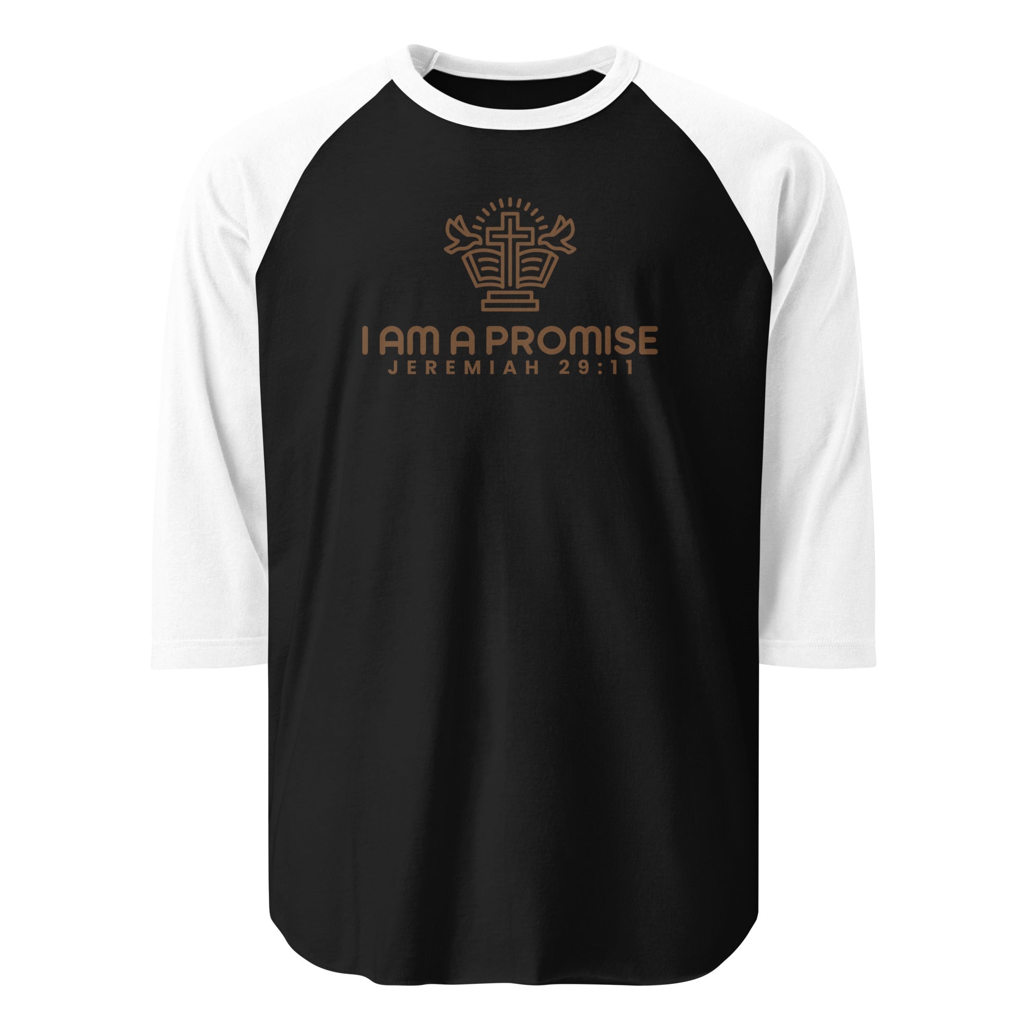 Unisex 3/4 Sleeve Raglan Baseball Shirt - His World For Us