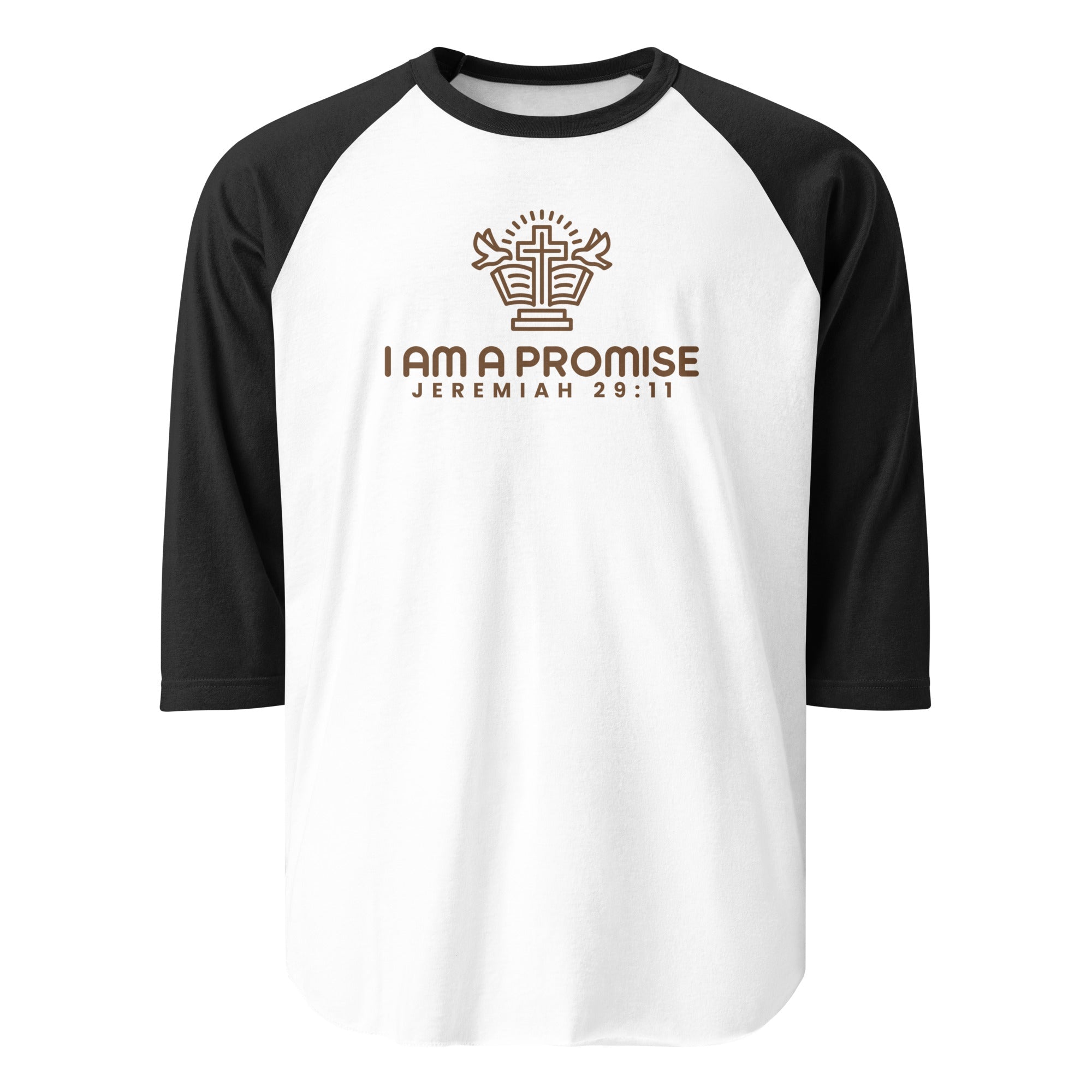 Unisex 3/4 Sleeve Raglan Baseball Shirt - His World For Us