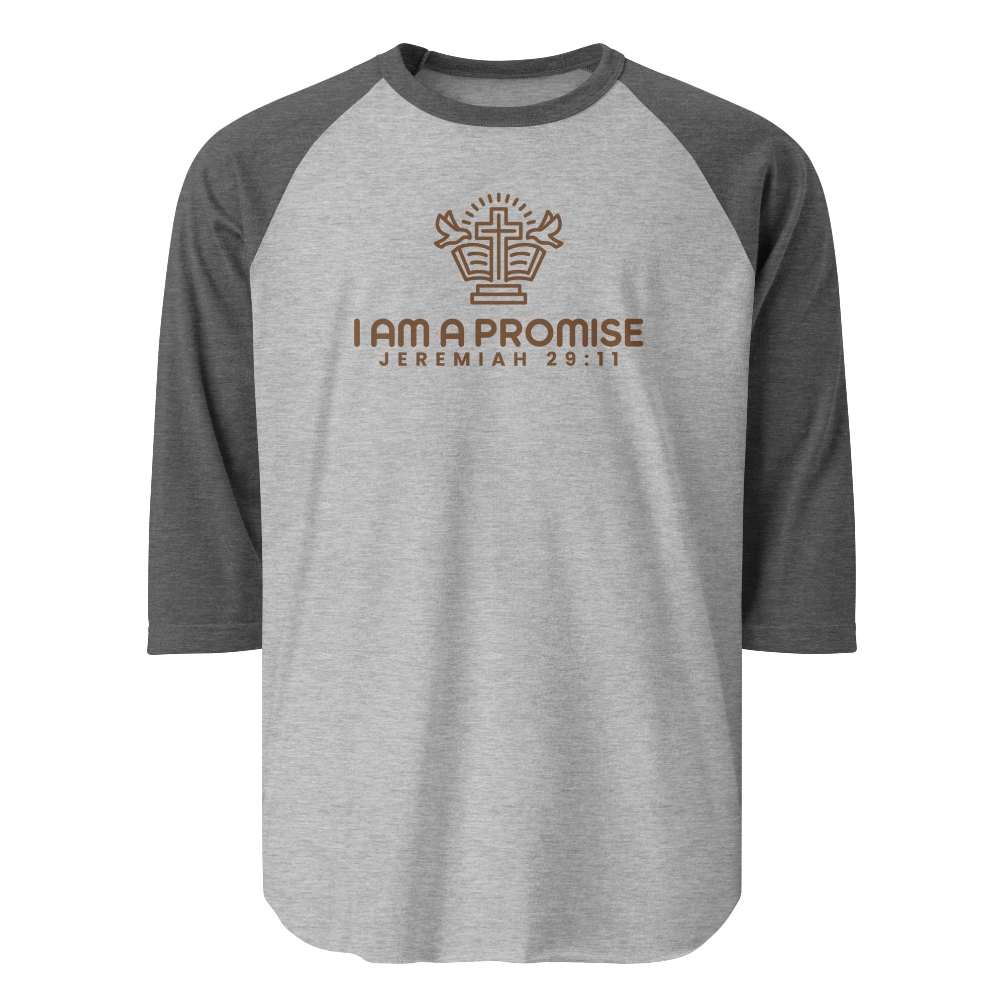 Unisex 3/4 Sleeve Raglan Baseball Shirt - His World For Us