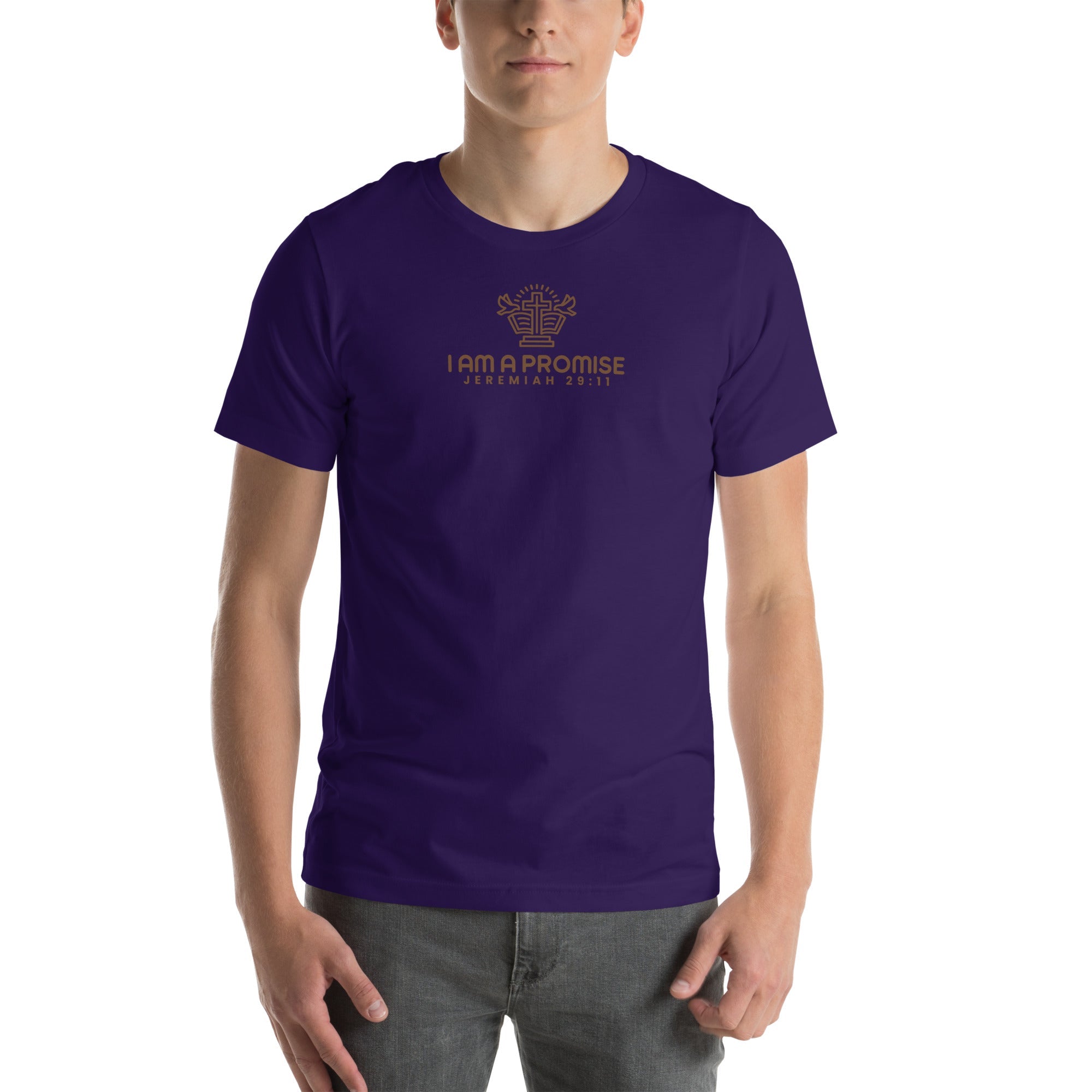 Unisex Combed Cotton T-Shirt – Soft & Lightweight - His World For Us