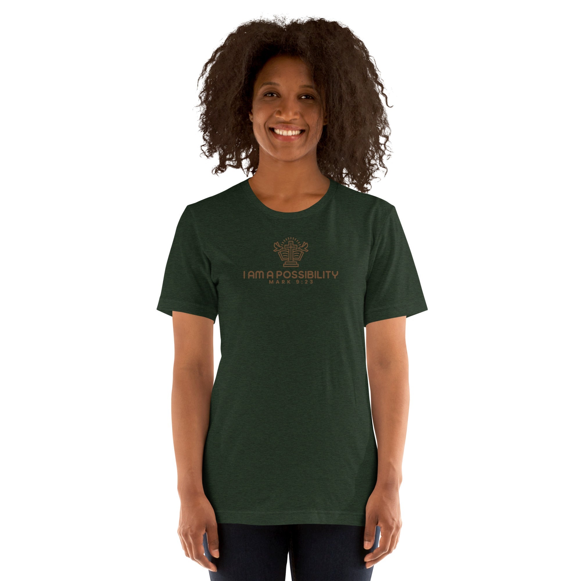 Unisex Combed Cotton T-Shirt – Soft & Lightweight - His World For Us