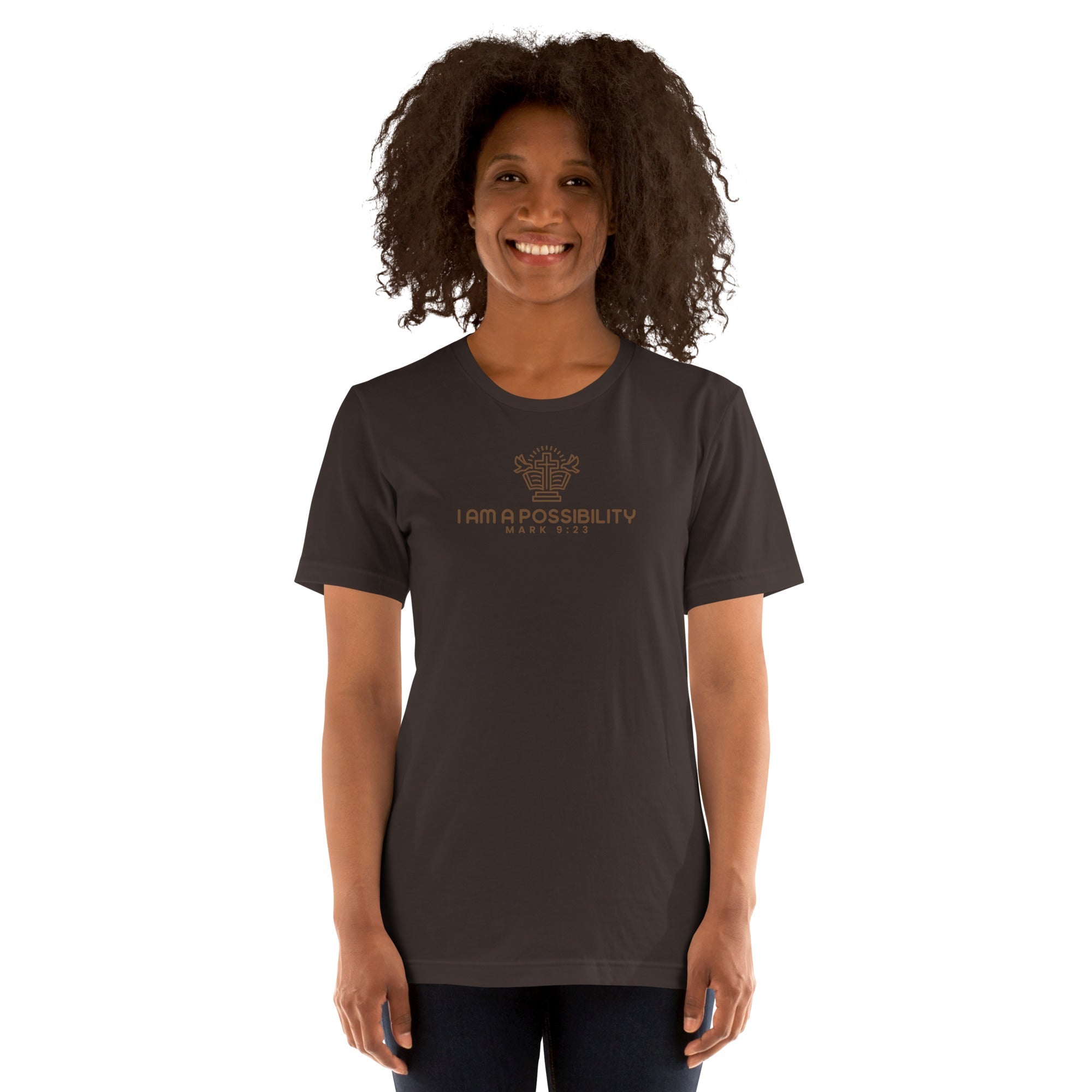 Unisex Combed Cotton T-Shirt – Soft & Lightweight - His World For Us
