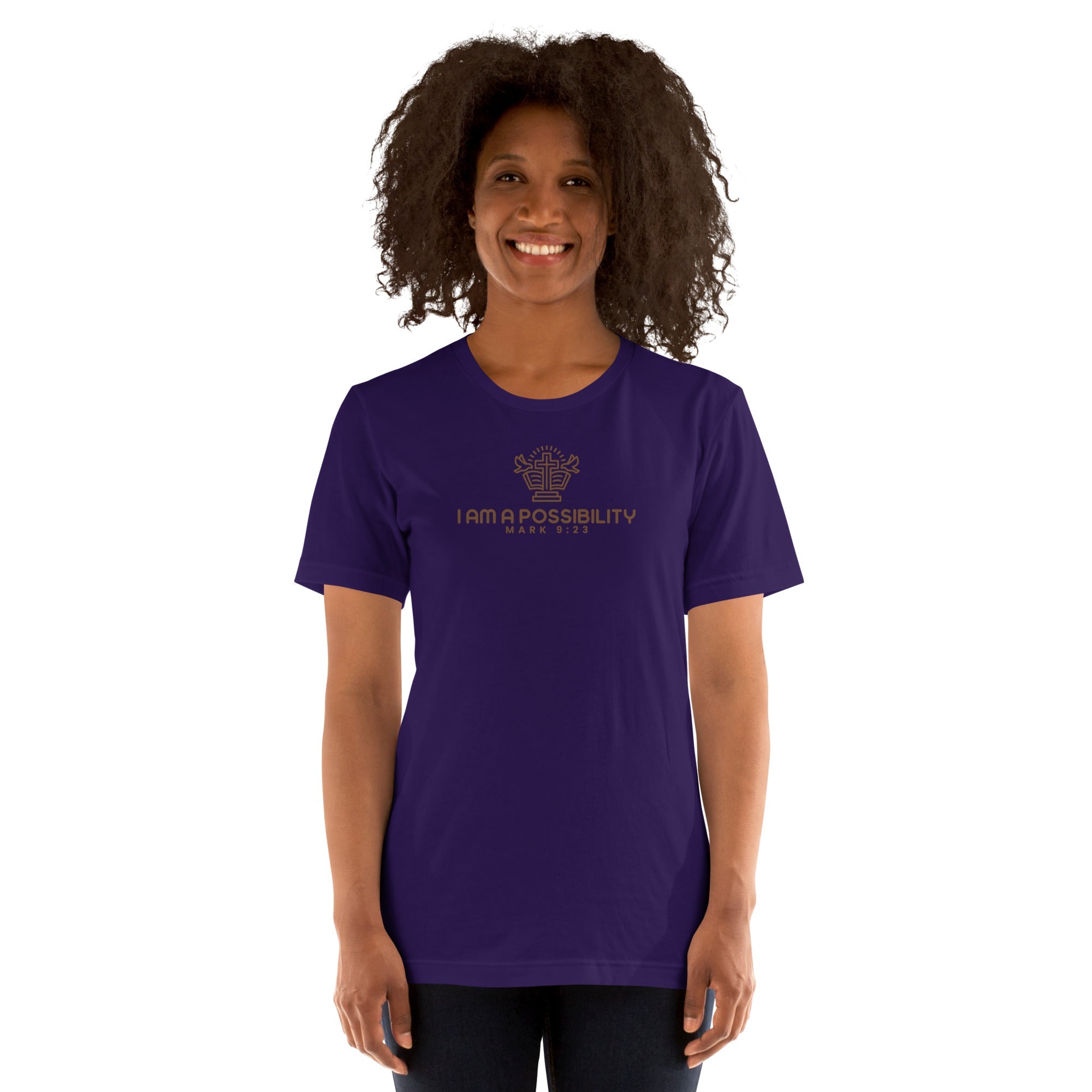 Unisex Combed Cotton T-Shirt – Soft & Lightweight - His World For Us