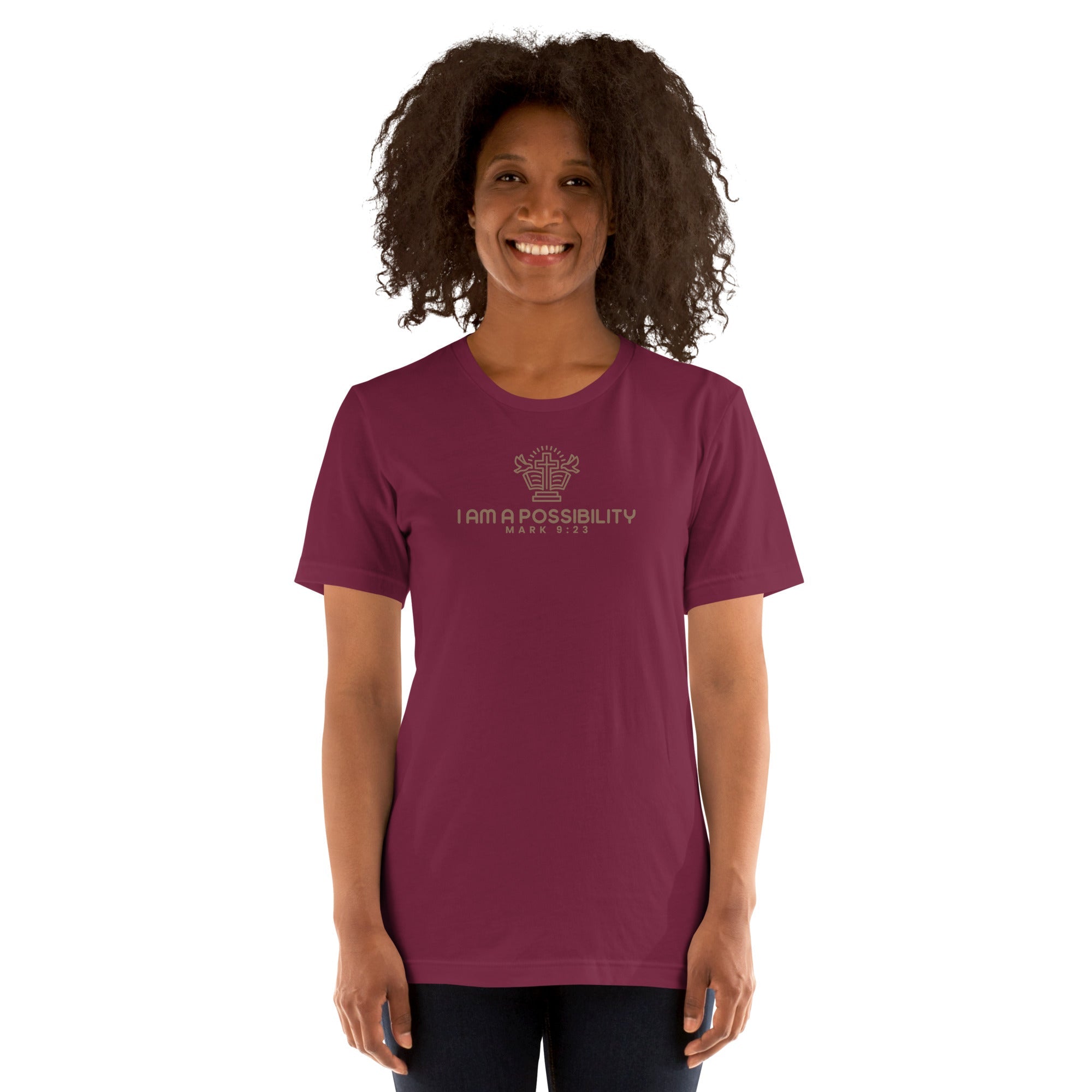 Unisex Combed Cotton T-Shirt – Soft & Lightweight - His World For Us