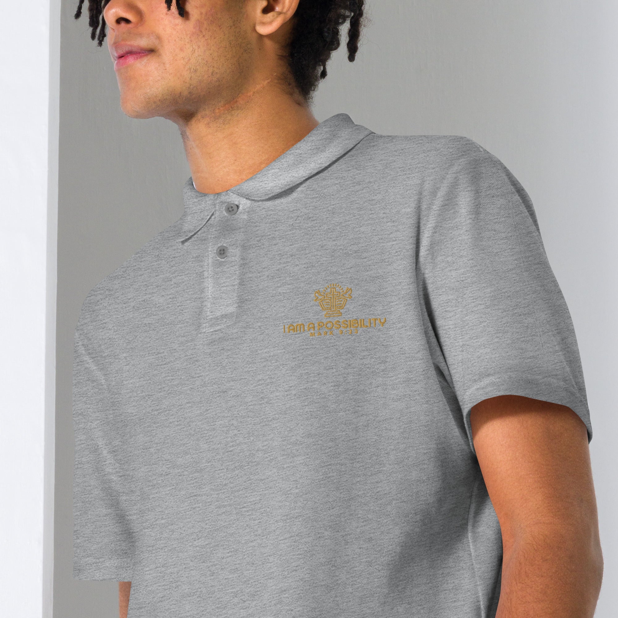 Unisex Cotton Piqué Polo Shirt – OEKO - TEX Certified - His World For Us