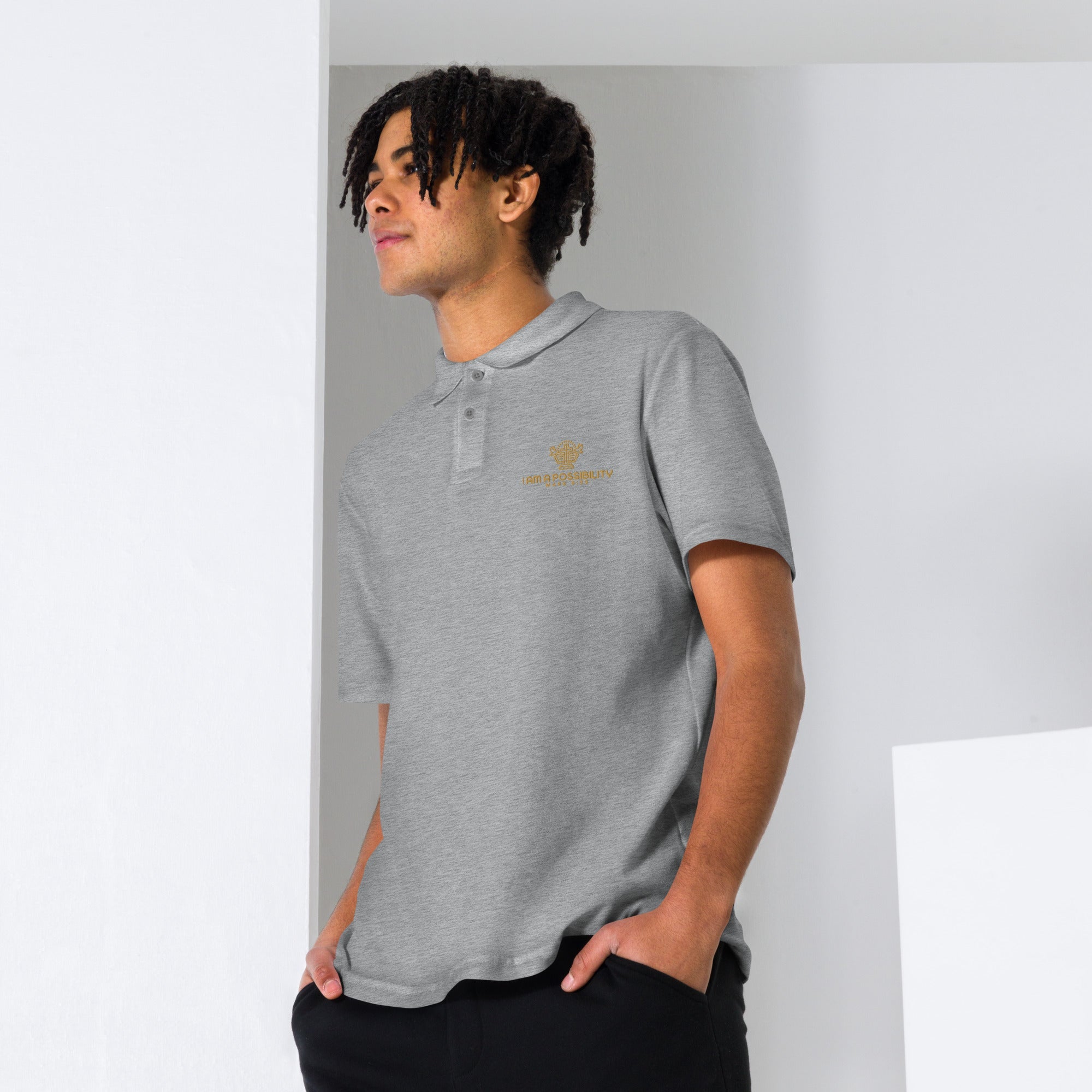 Unisex Cotton Piqué Polo Shirt – OEKO - TEX Certified - His World For Us