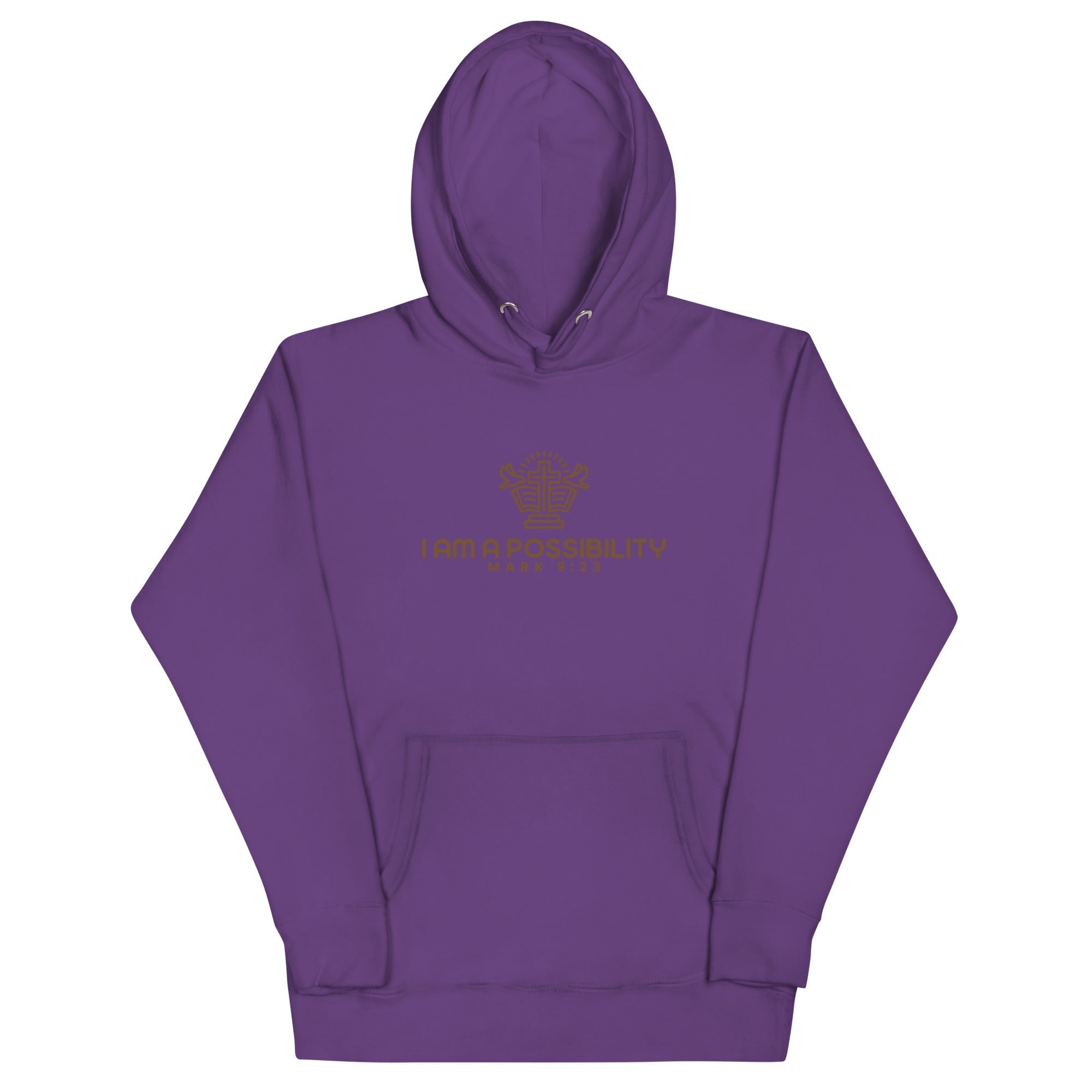 Unisex Cotton Pullover Hoodie with Pouch Pocket - His World For Us