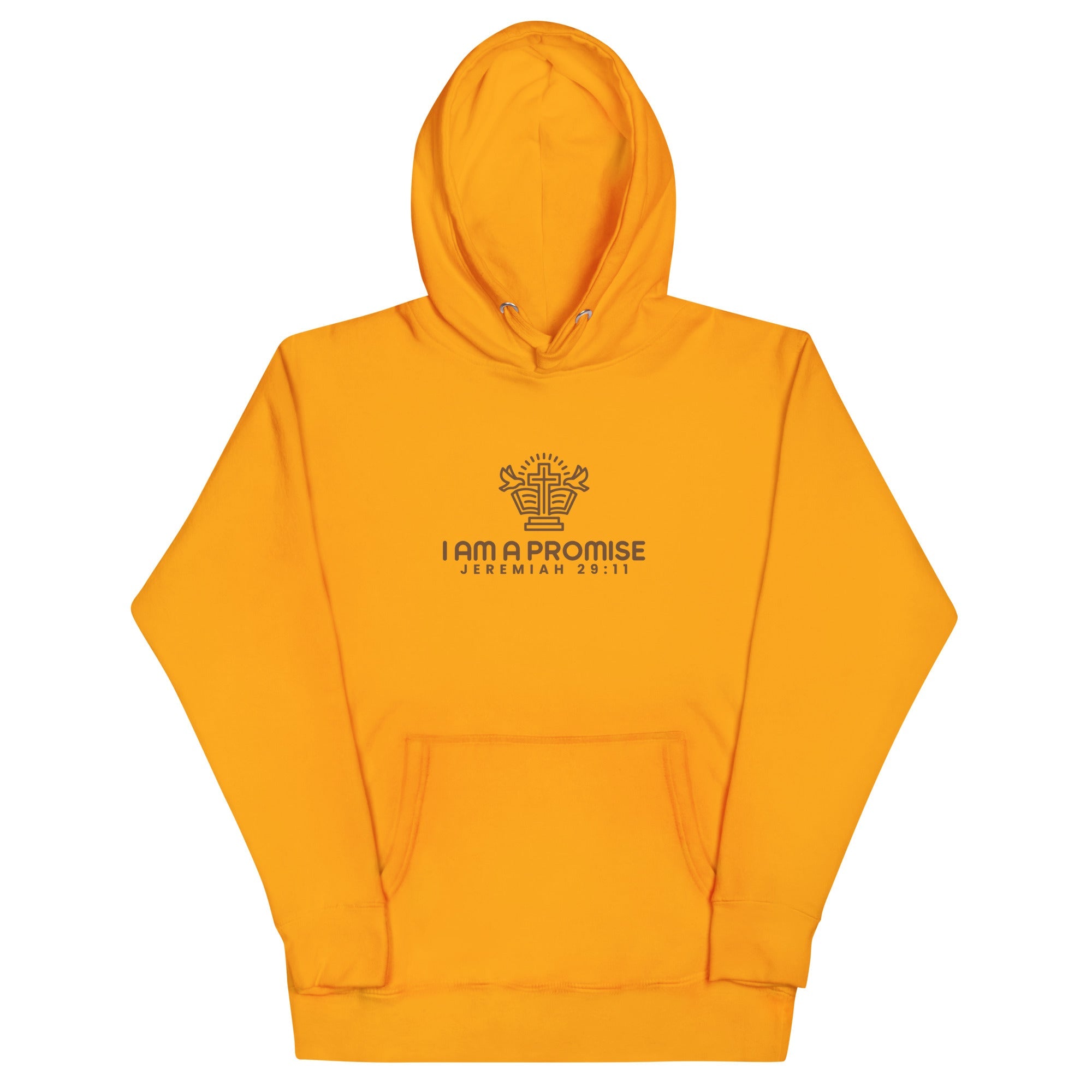 Unisex Cotton Pullover Hoodie with Pouch Pocket - His World For Us