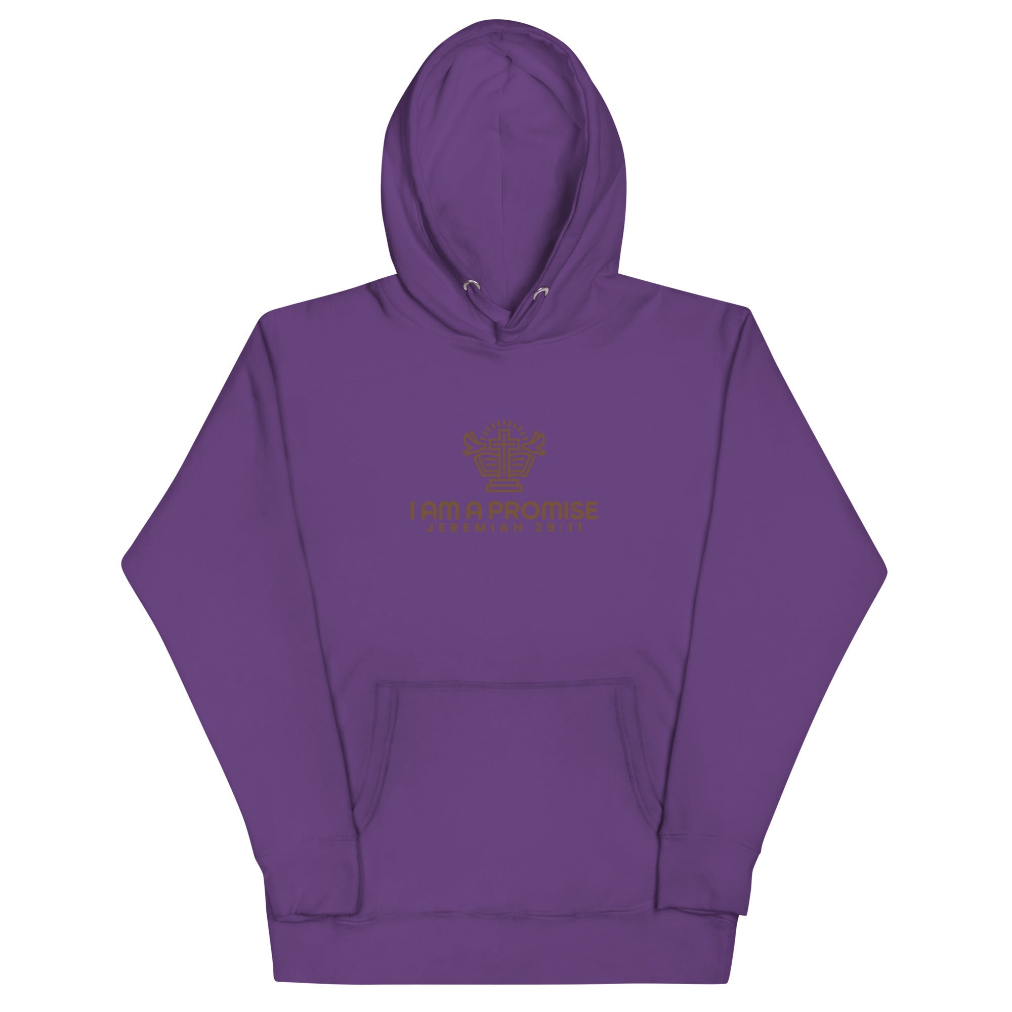 Unisex Cotton Pullover Hoodie with Pouch Pocket - His World For Us