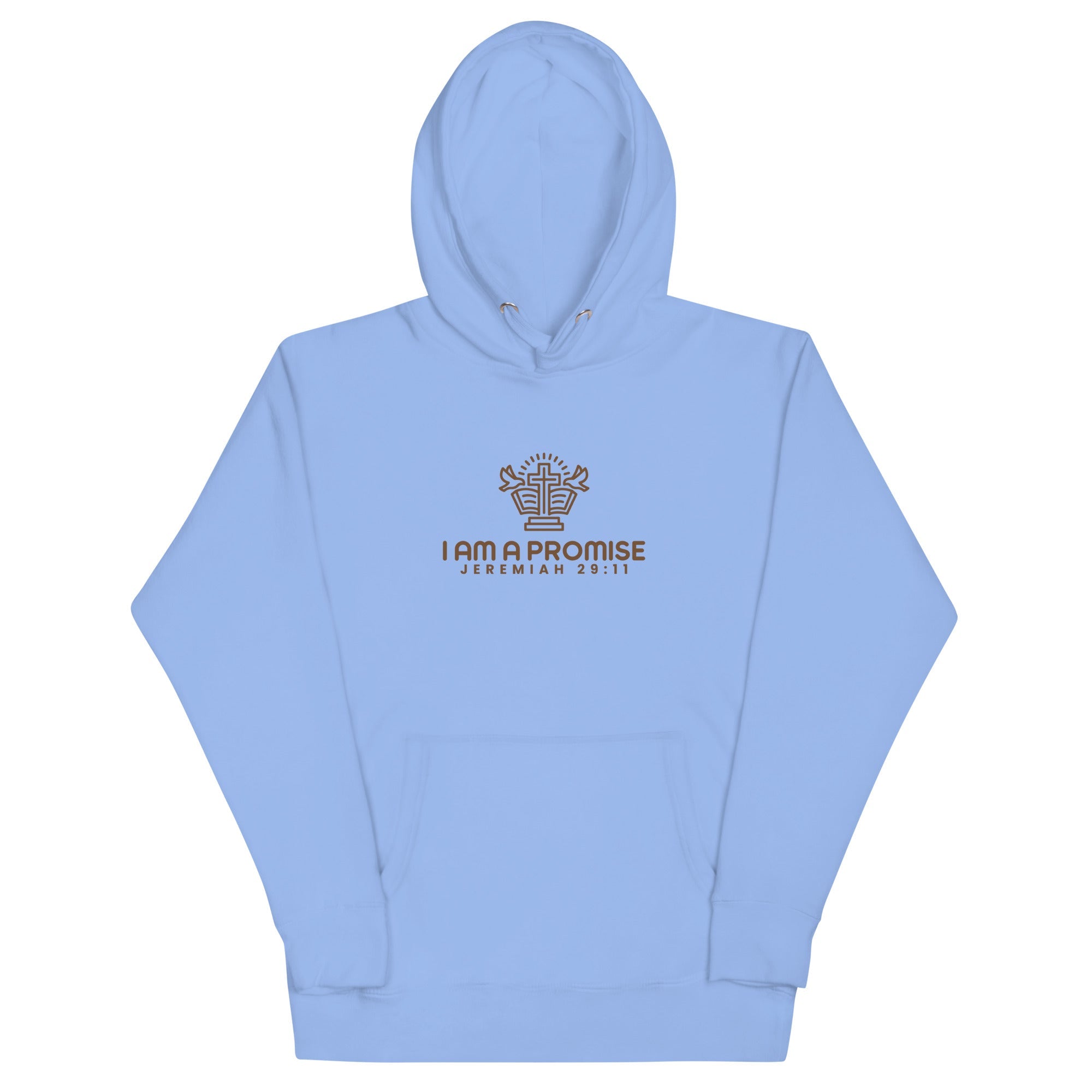 Unisex Cotton Pullover Hoodie with Pouch Pocket - His World For Us
