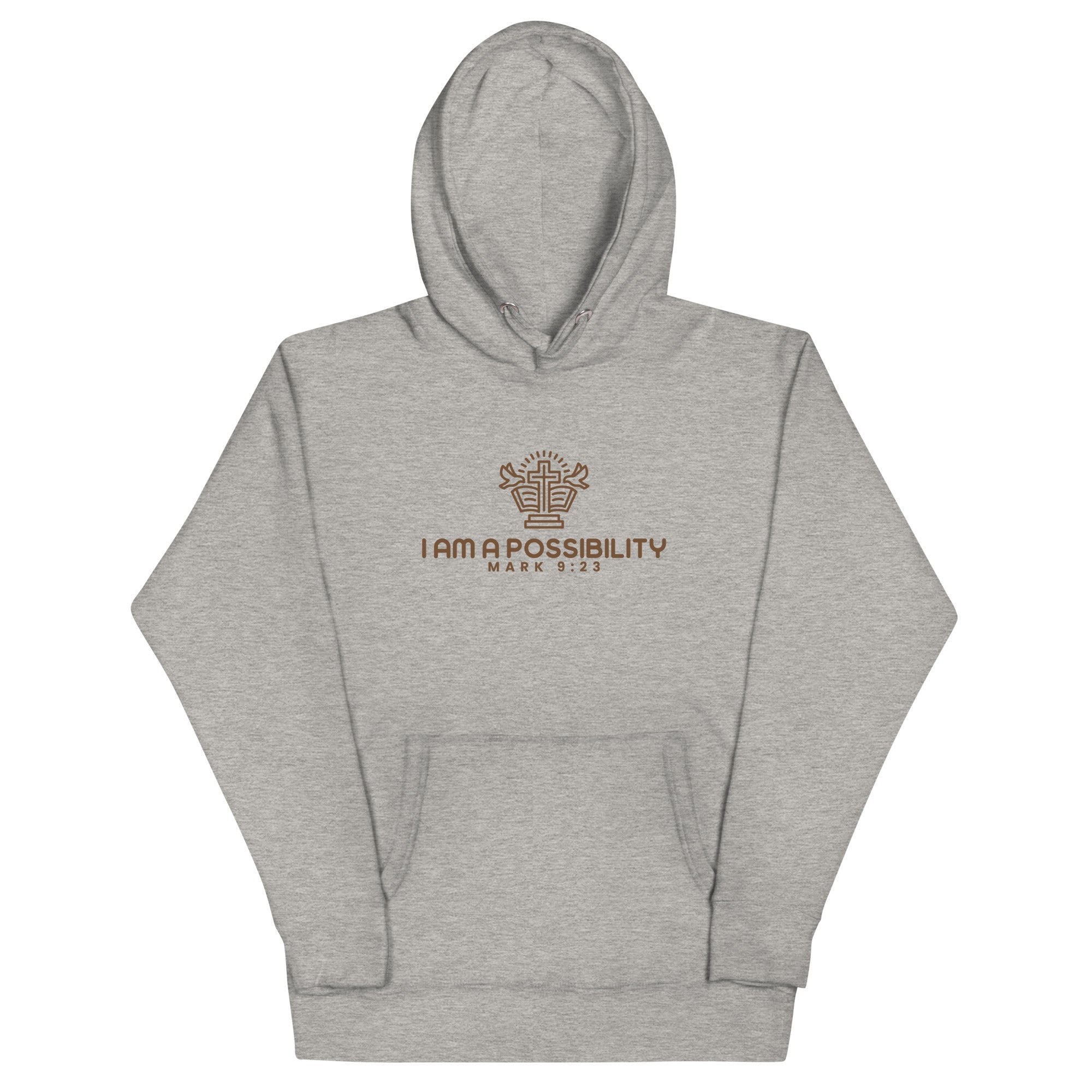 Unisex Cotton Pullover Hoodie with Pouch Pocket - His World For Us