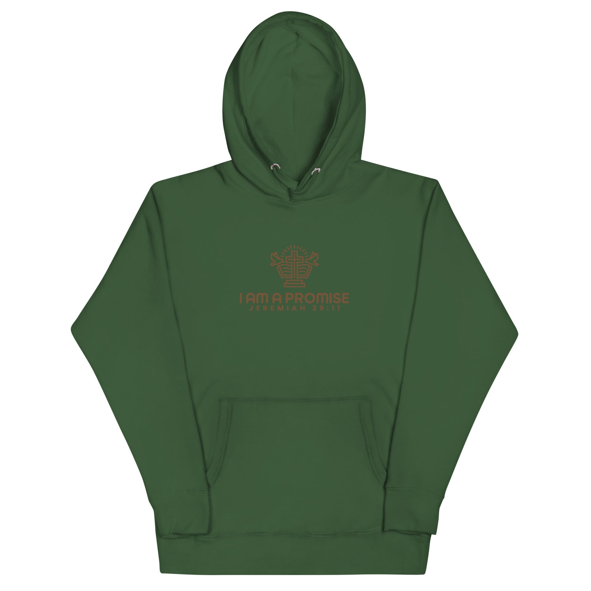 Unisex Cotton Pullover Hoodie with Pouch Pocket - His World For Us