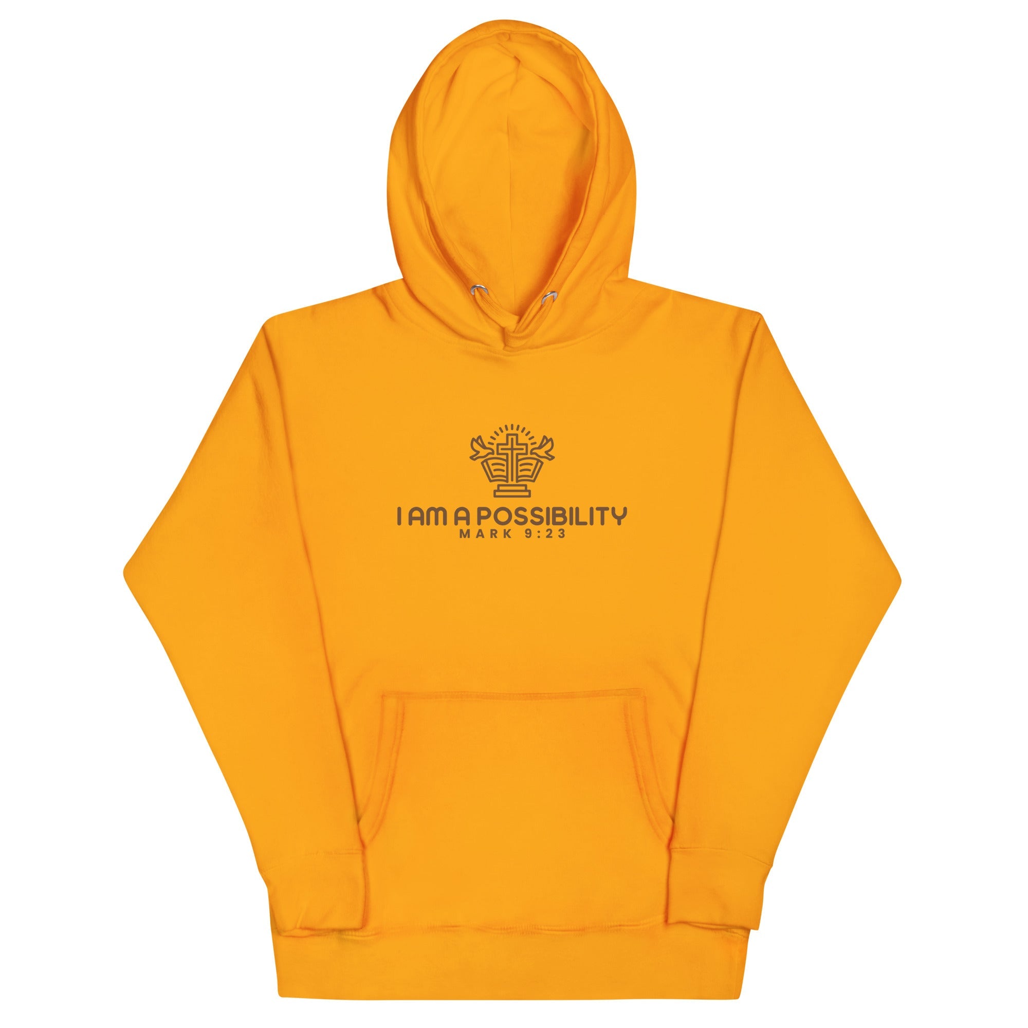 Unisex Cotton Pullover Hoodie with Pouch Pocket - His World For Us
