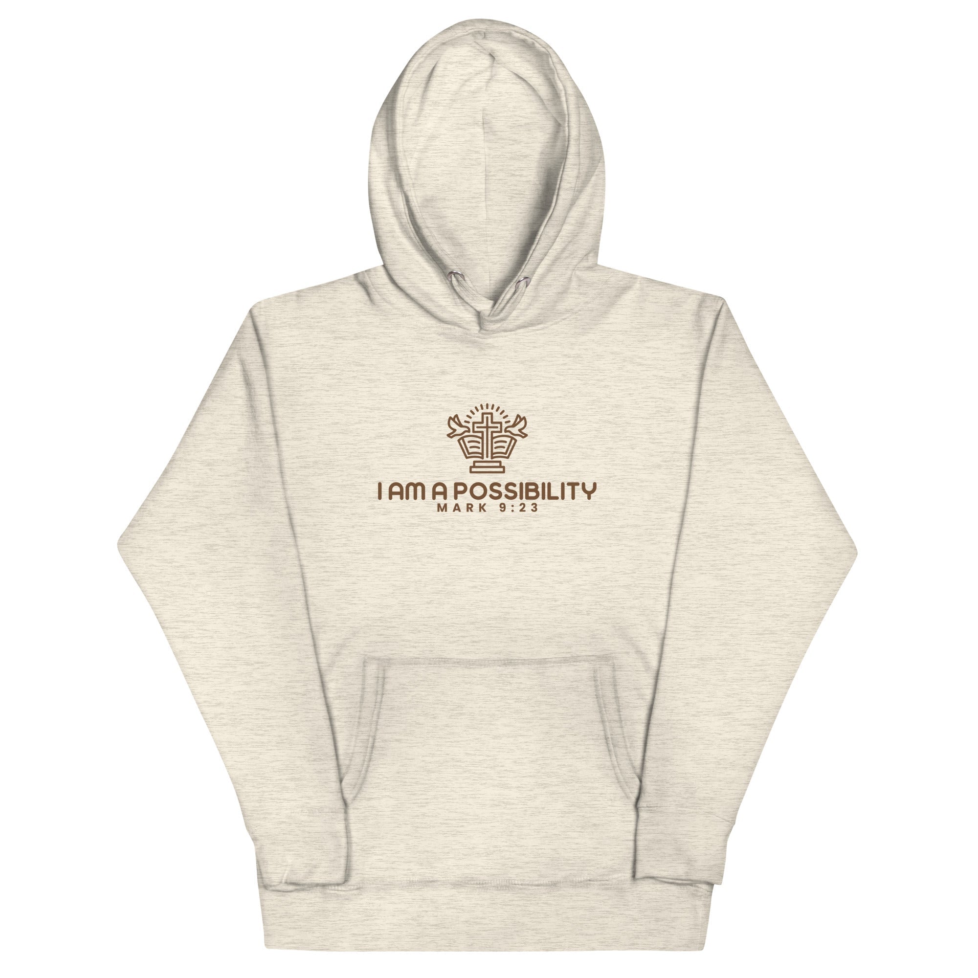 Unisex Cotton Pullover Hoodie with Pouch Pocket - His World For Us