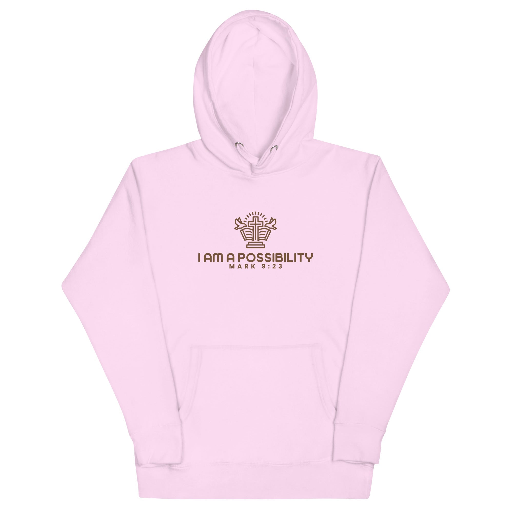 Unisex Cotton Pullover Hoodie with Pouch Pocket - His World For Us