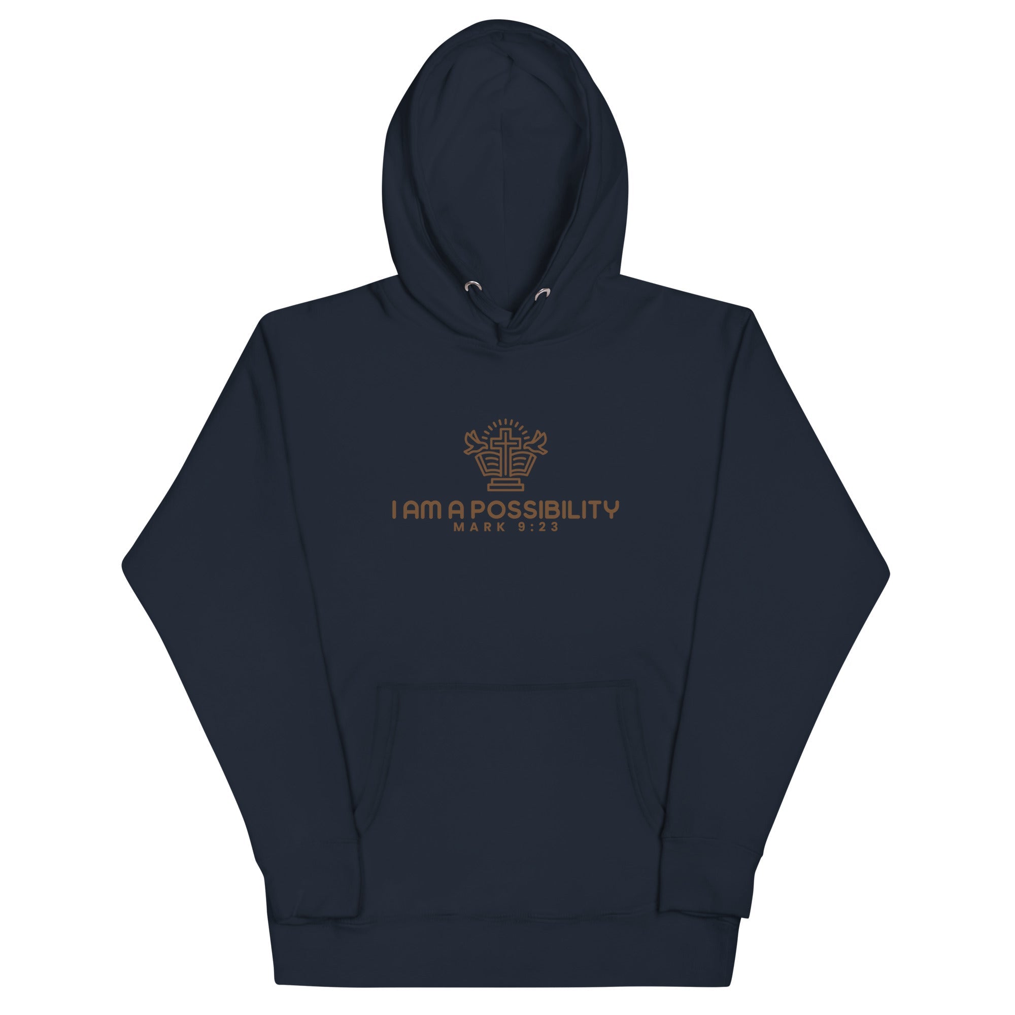 Unisex Cotton Pullover Hoodie with Pouch Pocket - His World For Us