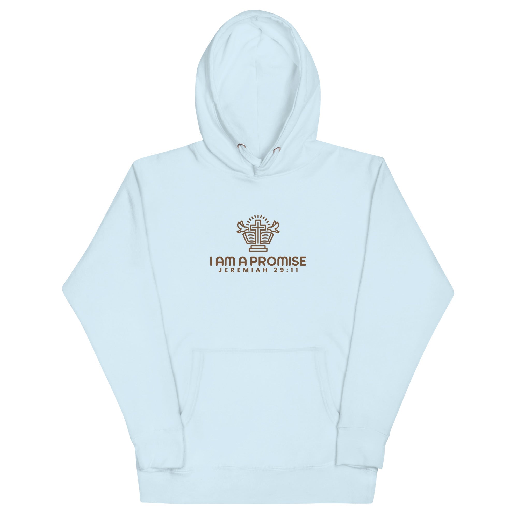 Unisex Cotton Pullover Hoodie with Pouch Pocket - His World For Us