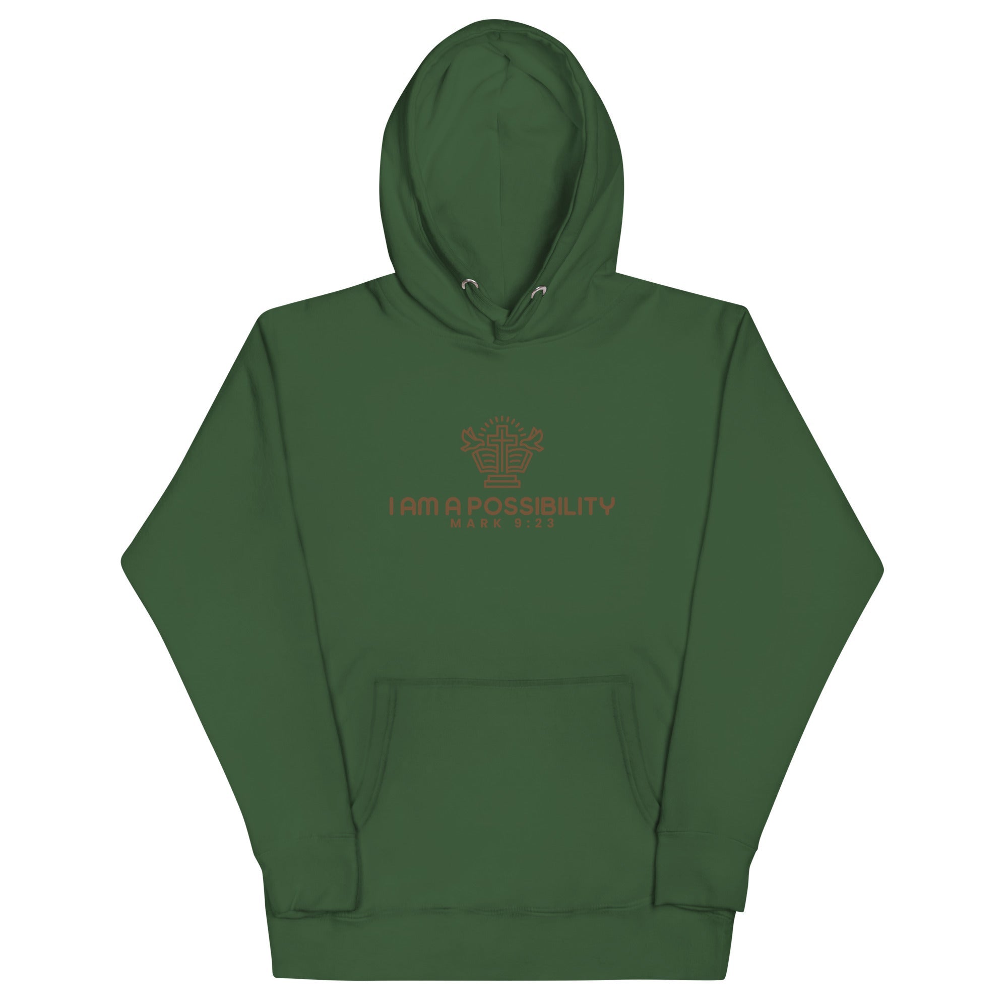 Unisex Cotton Pullover Hoodie with Pouch Pocket - His World For Us